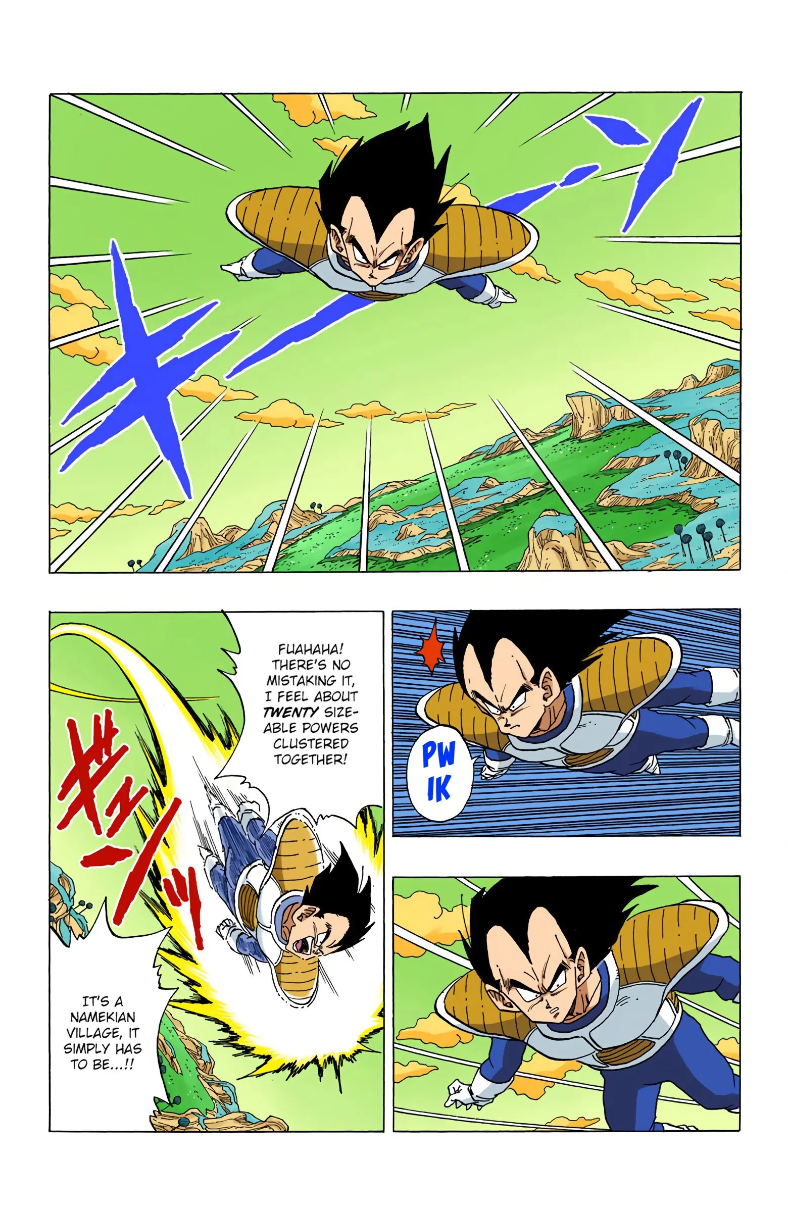 DBZ Frieza Saga Colored Manga, chapter 259, page 2