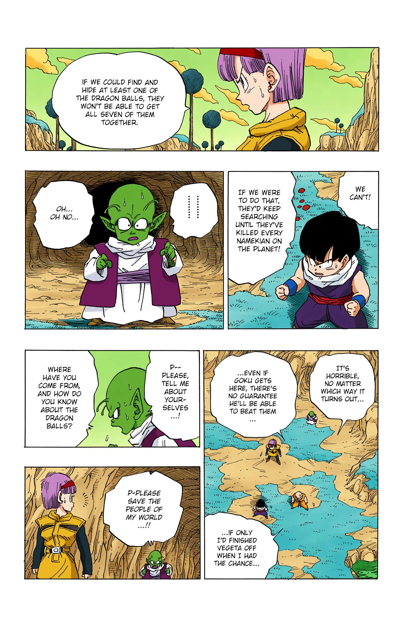 DBZ Frieza Saga Colored Manga, chapter 259, page 11