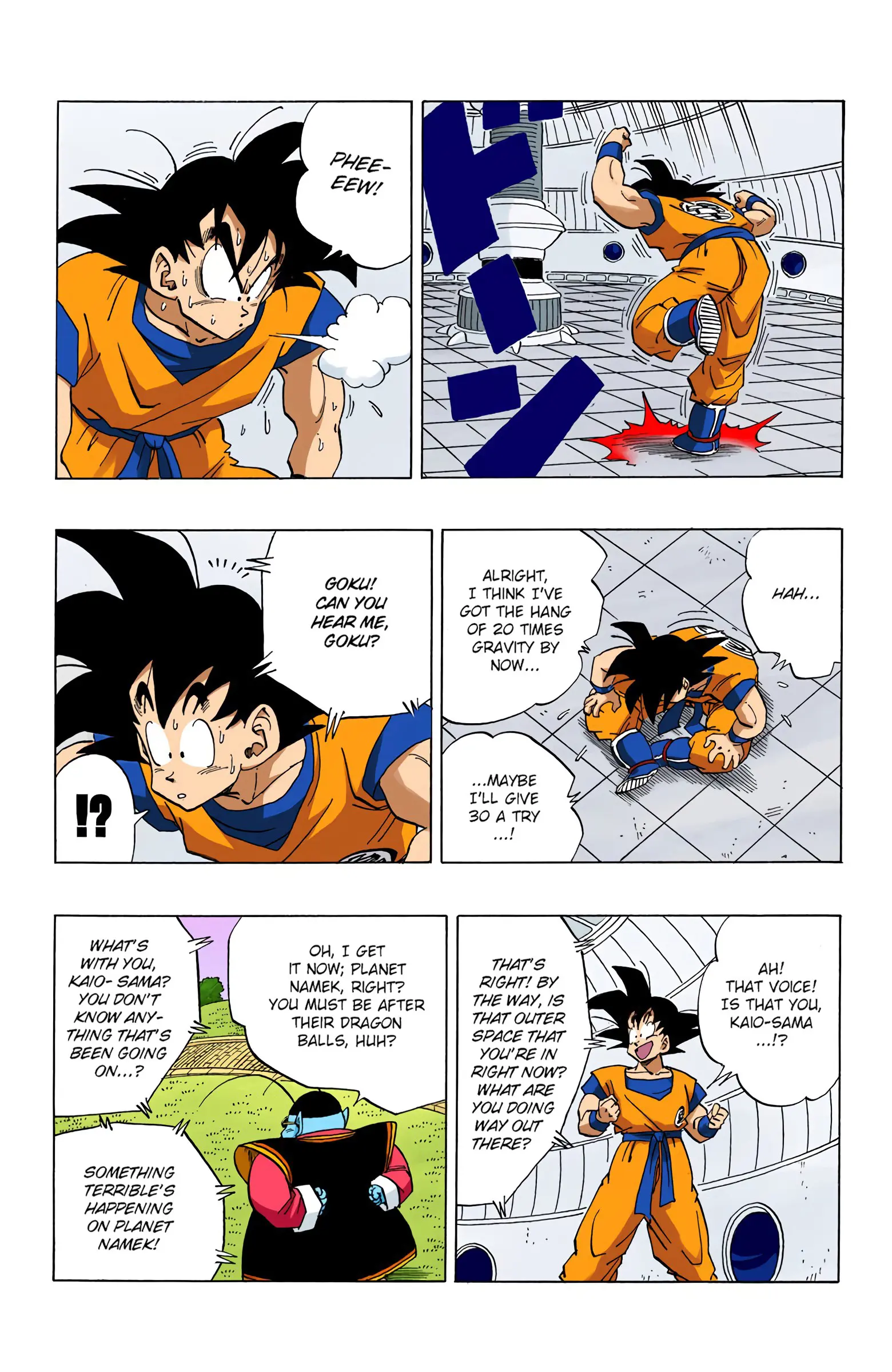 DBZ Frieza Saga Colored Manga, chapter 260, page 14