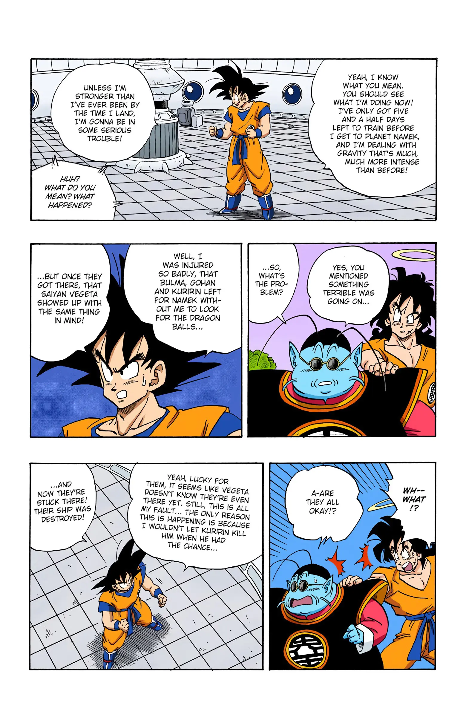 DBZ Frieza Saga Colored Manga, chapter 261, page 4