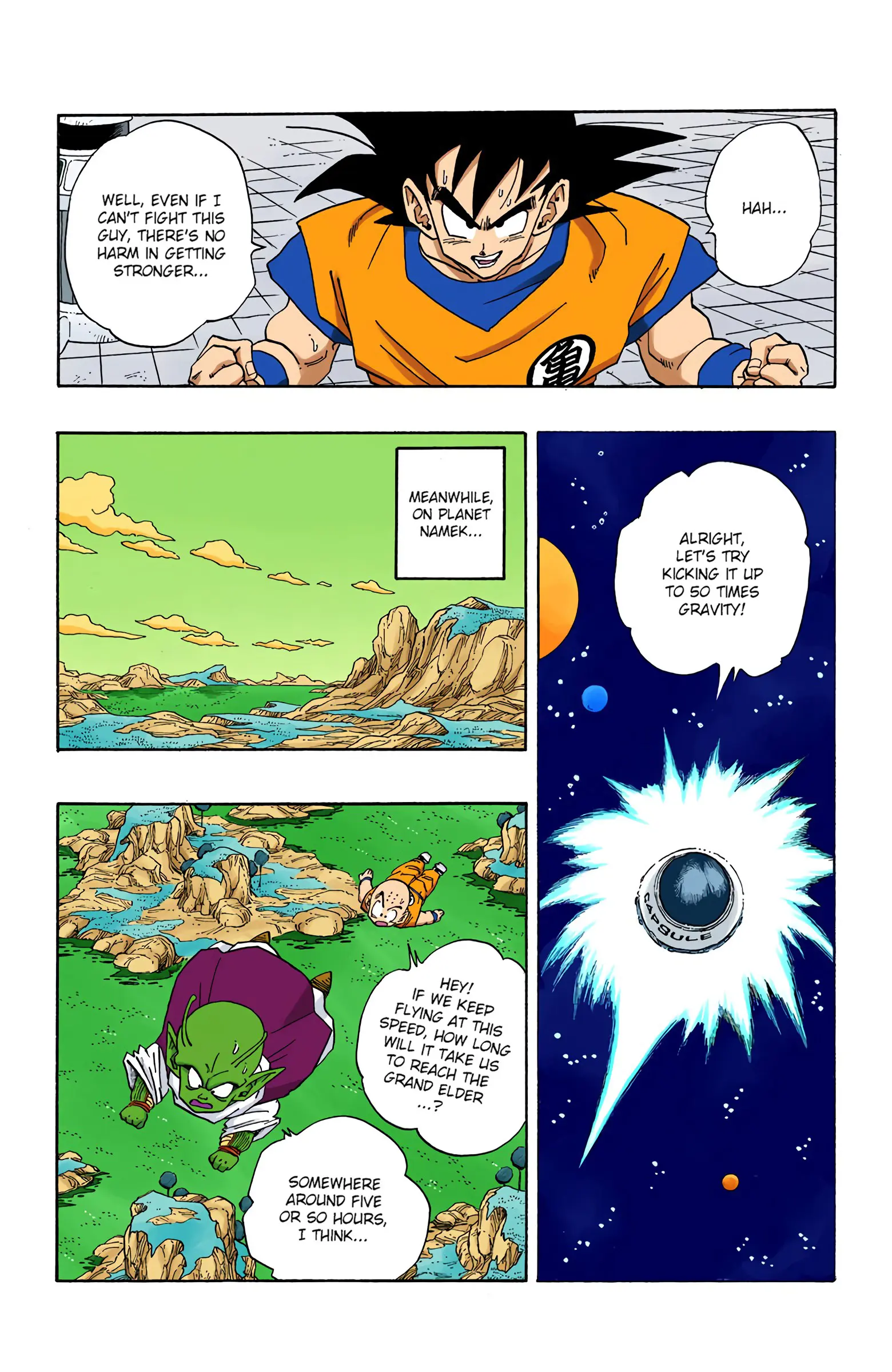 DBZ Frieza Saga Colored Manga, chapter 261, page 10