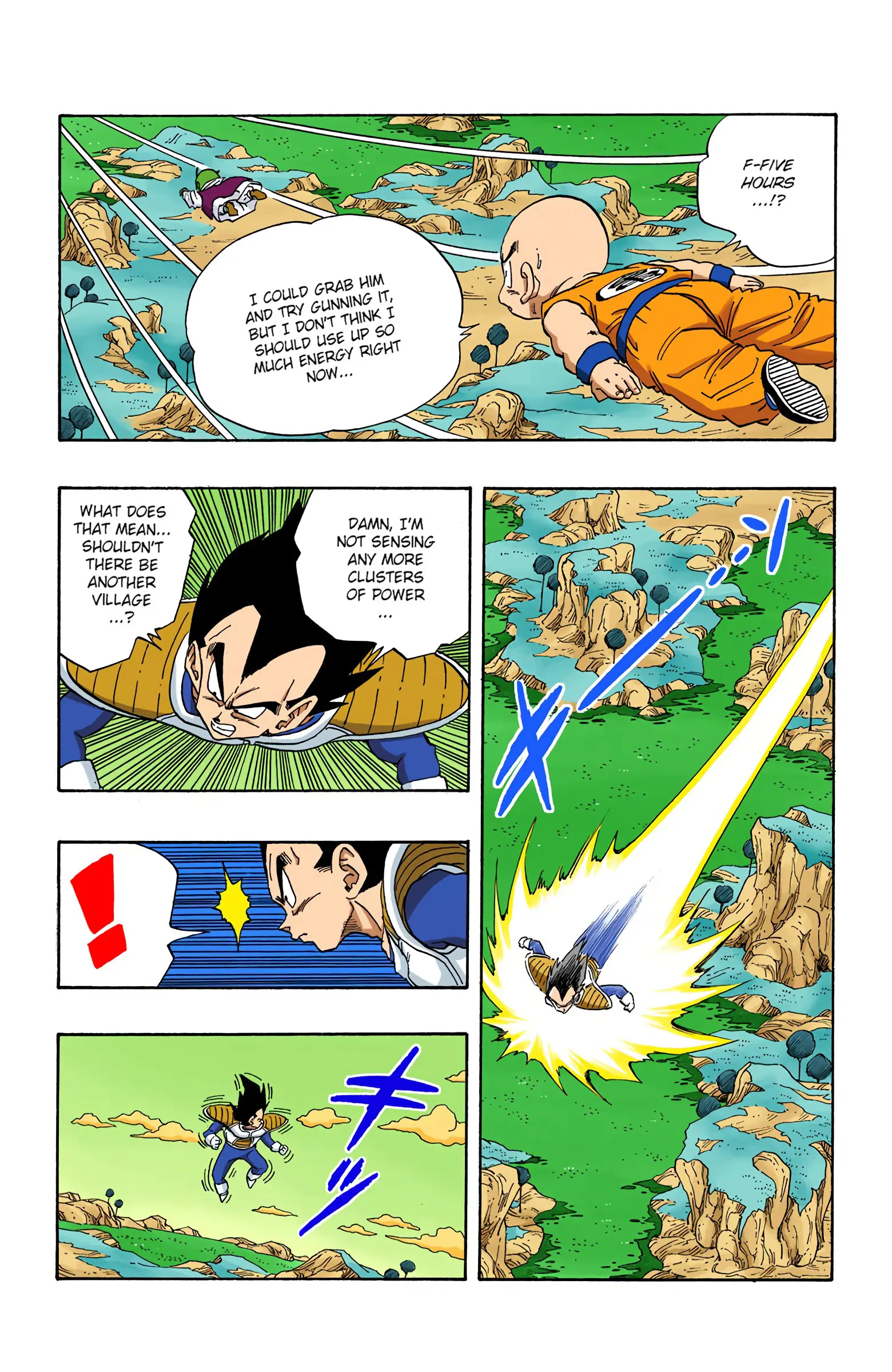 DBZ Frieza Saga Colored Manga, chapter 261, page 11