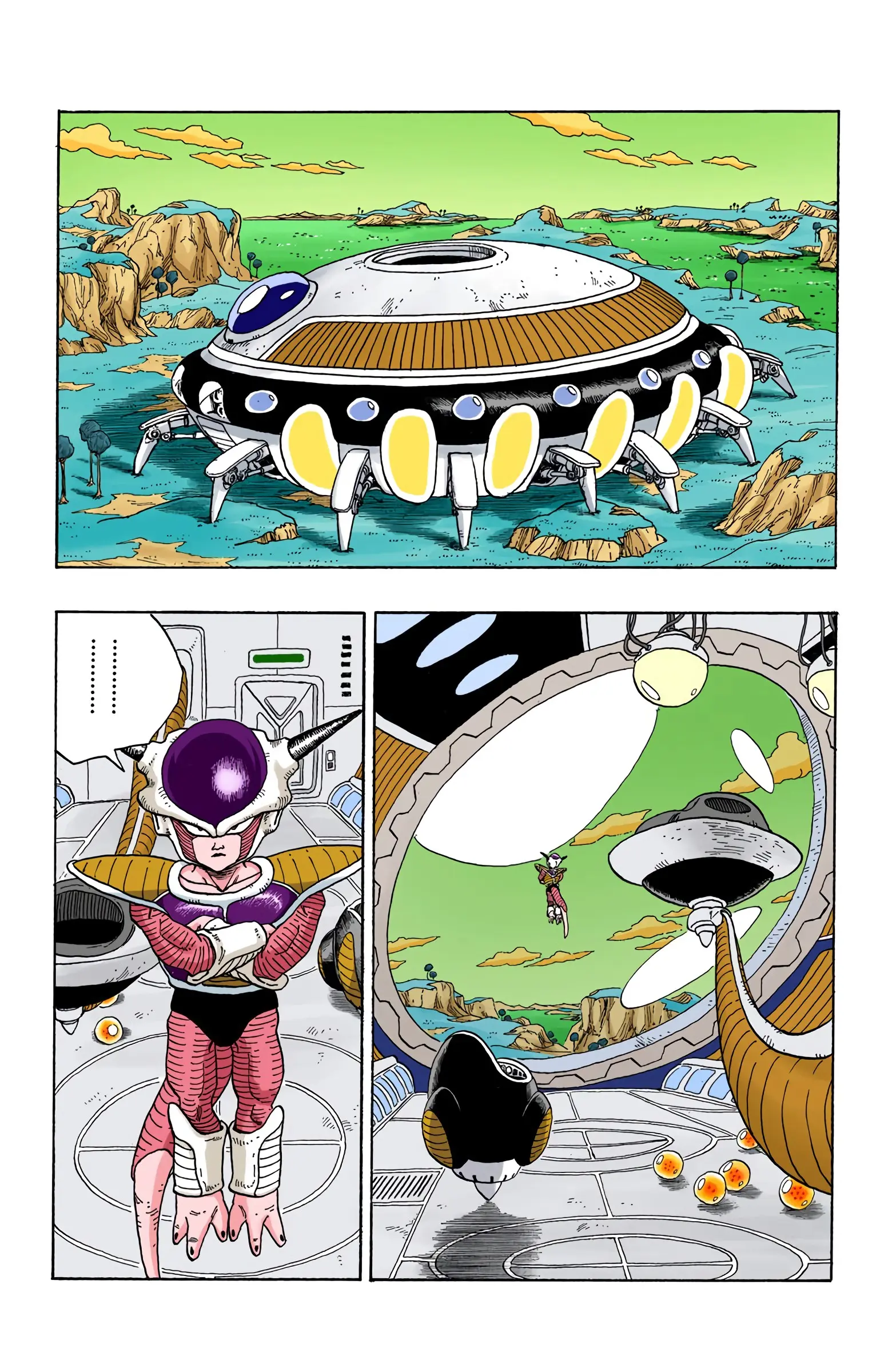 DBZ Frieza Saga Colored Manga, chapter 264, page 3