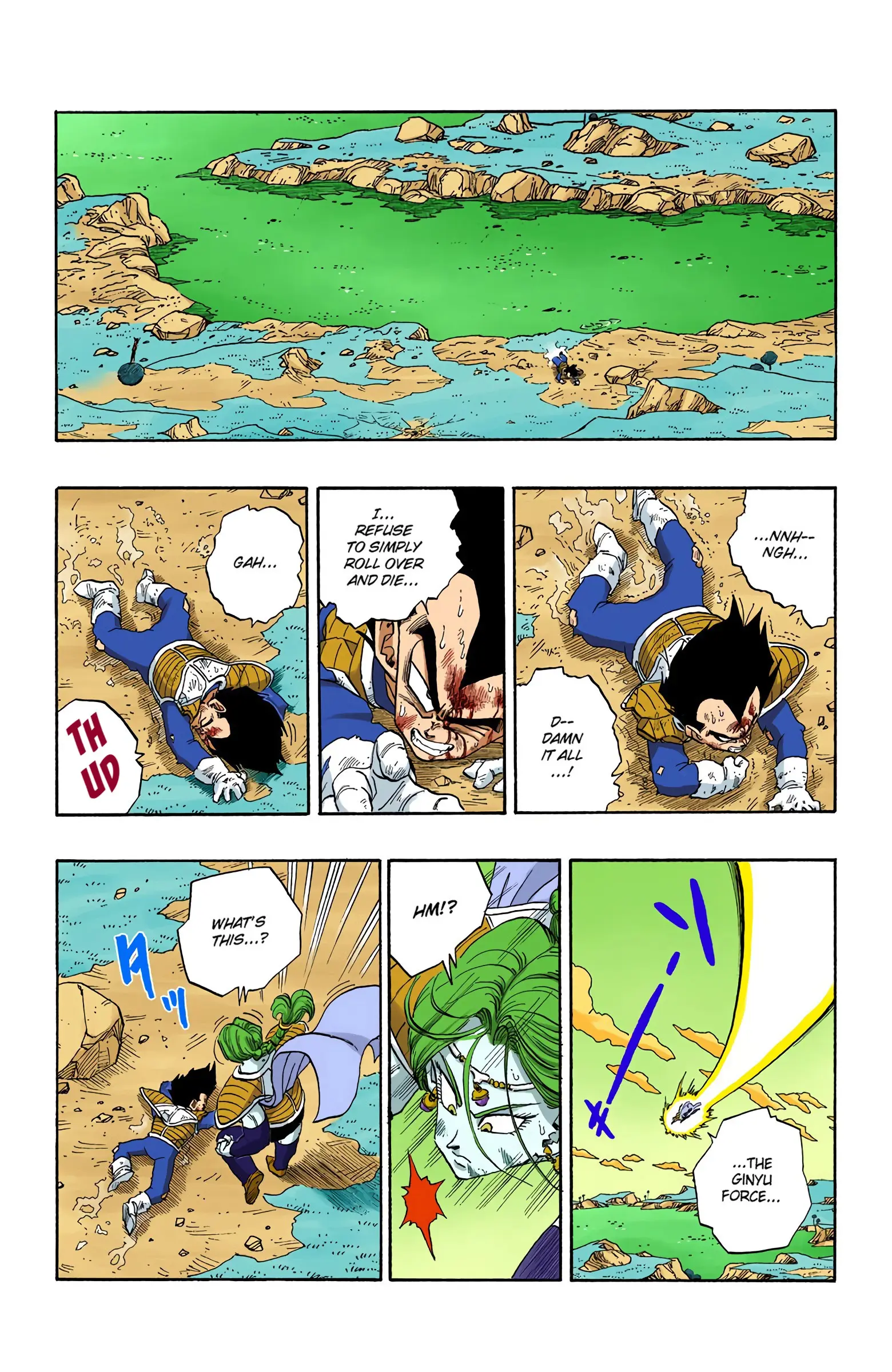 DBZ Frieza Saga Colored Manga, chapter 264, page 8