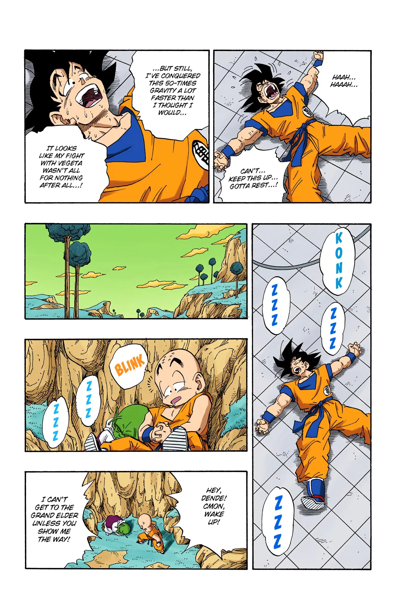 DBZ Frieza Saga Colored Manga, chapter 264, page 11