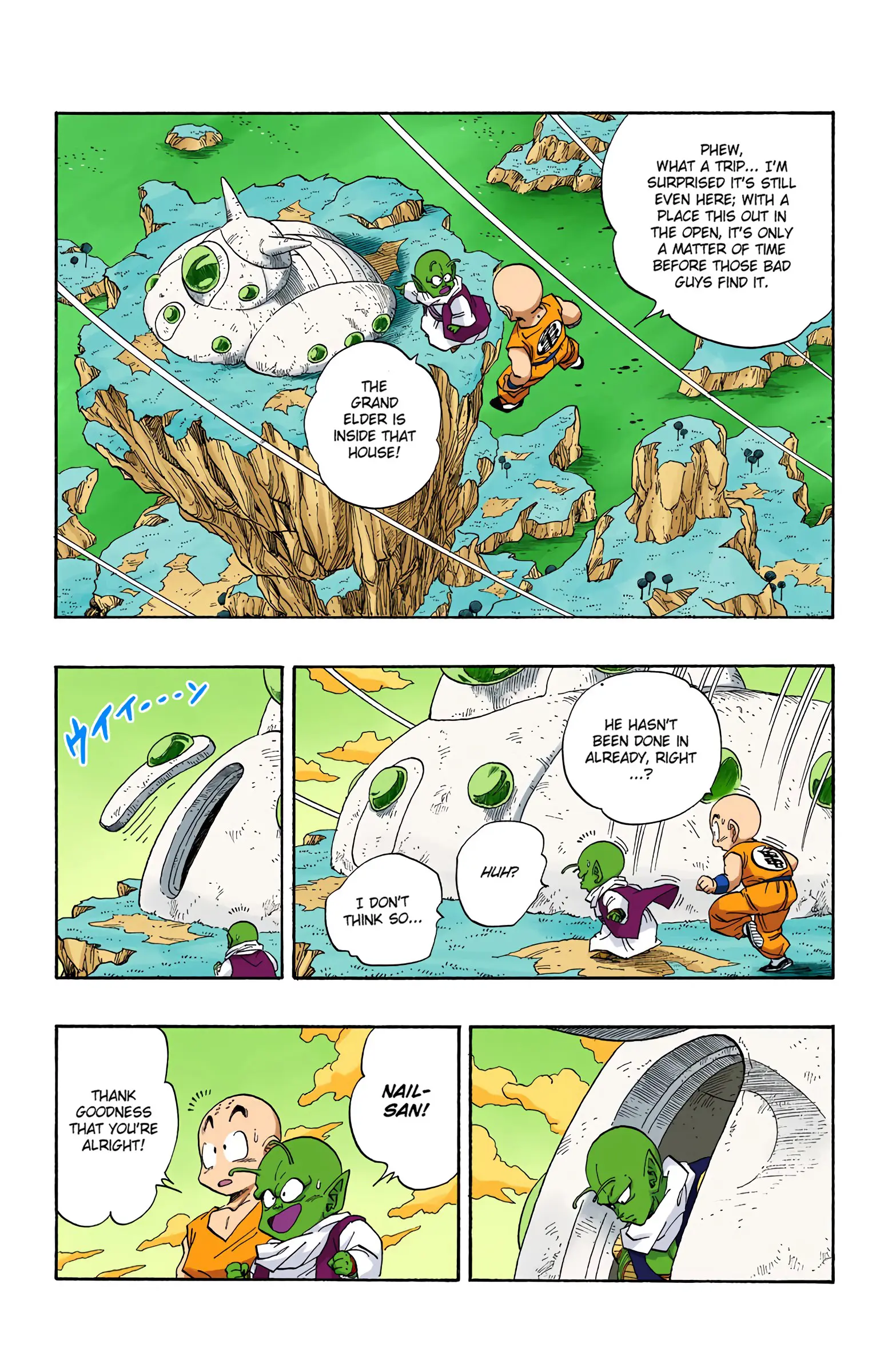 DBZ Frieza Saga Colored Manga, chapter 264, page 13