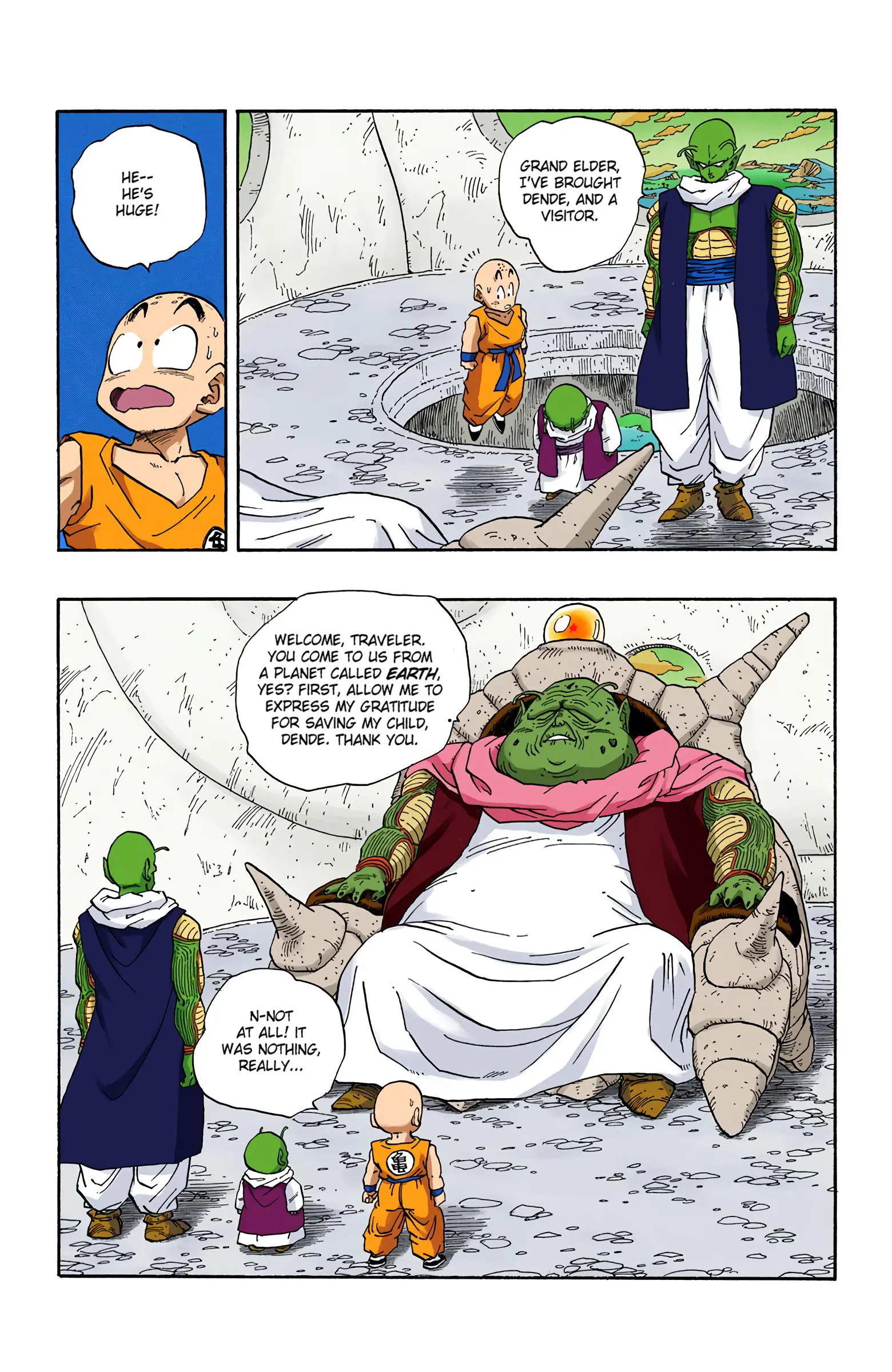 DBZ Frieza Saga Colored Manga, chapter 264, page 15