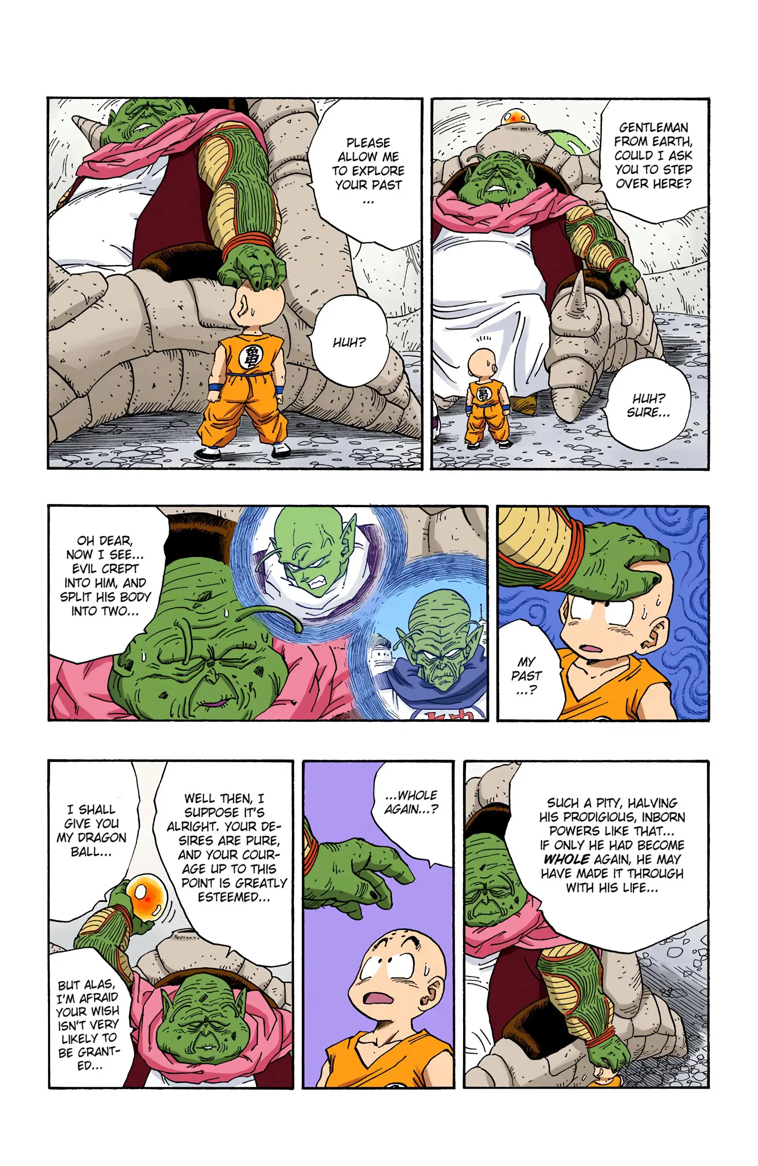 DBZ Frieza Saga Colored Manga, chapter 265, page 4