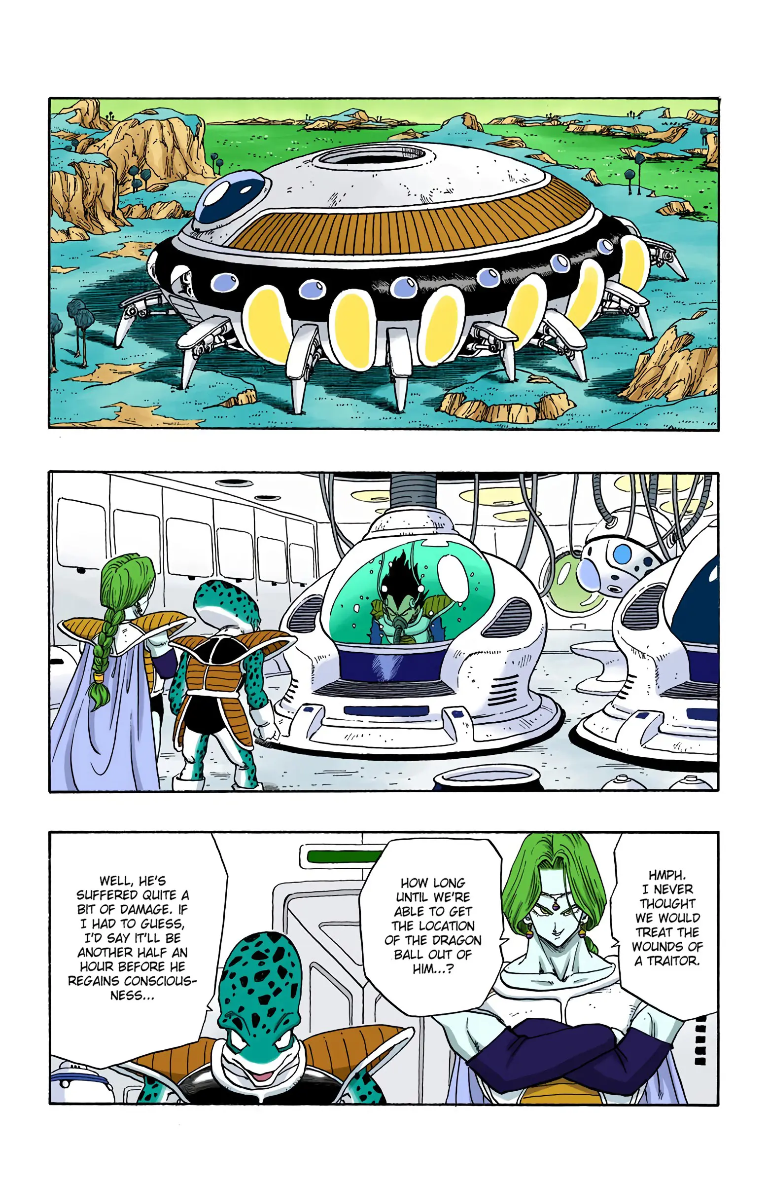 DBZ Frieza Saga Colored Manga, chapter 265, page 12