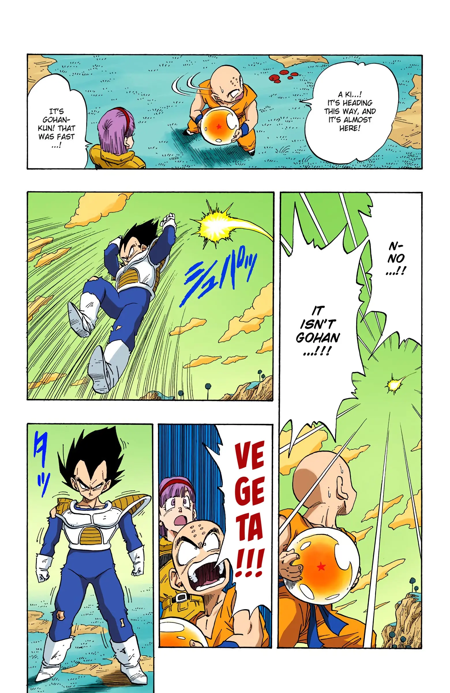 DBZ Frieza Saga Colored Manga, chapter 267, page 8