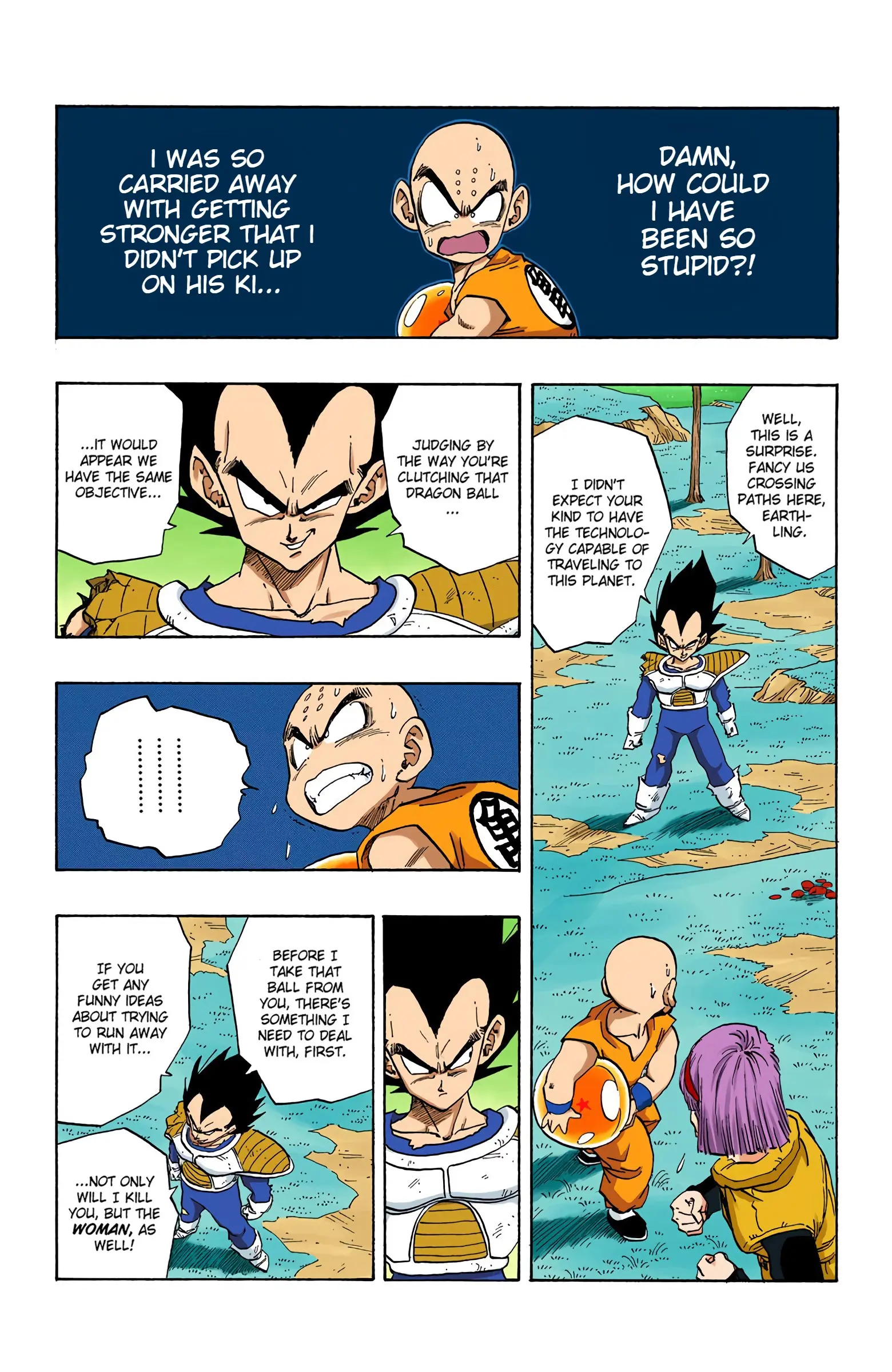 DBZ Frieza Saga Colored Manga, chapter 267, page 9