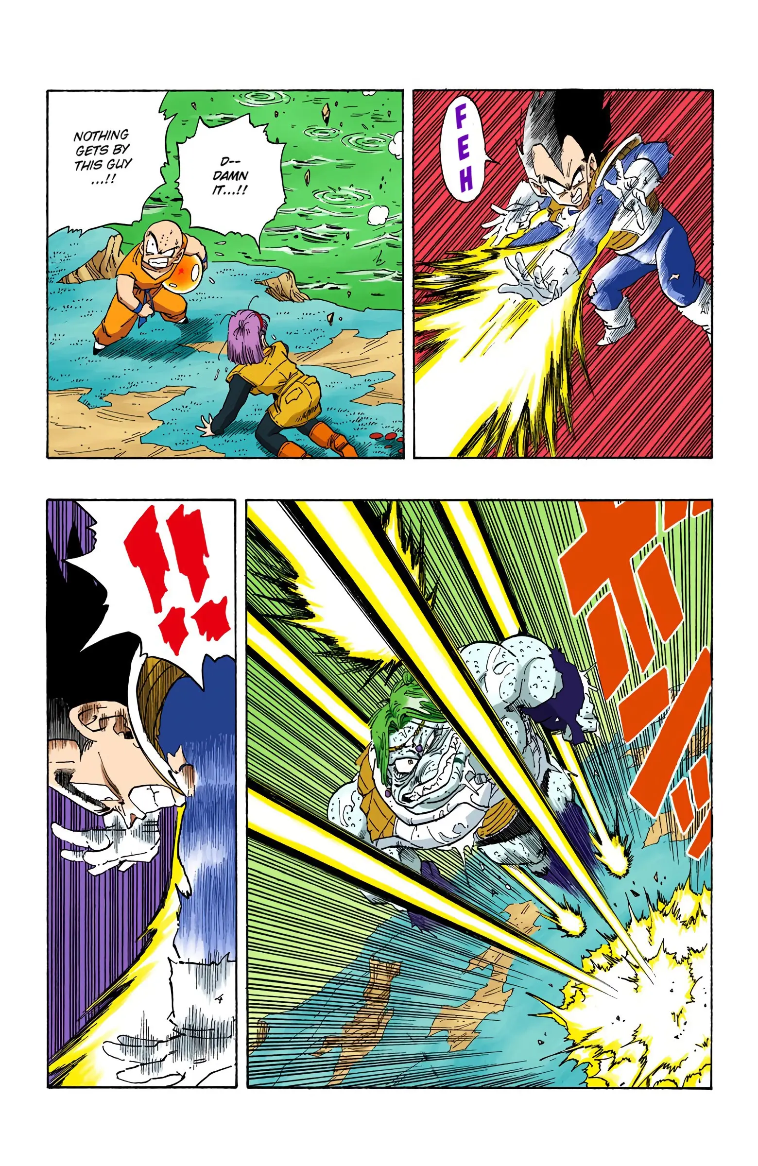 DBZ Frieza Saga Colored Manga, chapter 268, page 7