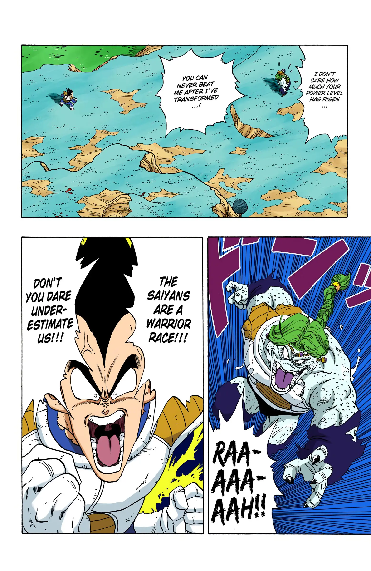 DBZ Frieza Saga Colored Manga, chapter 268, page 10