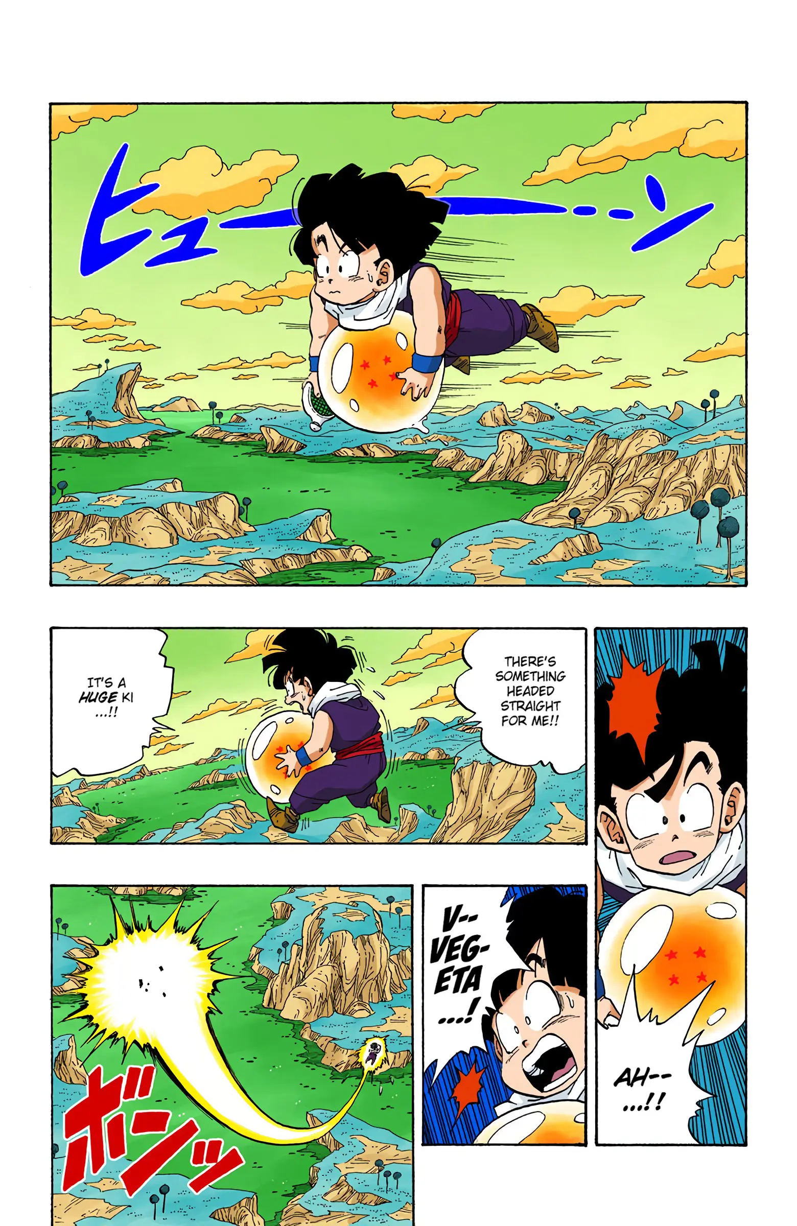 DBZ Frieza Saga Colored Manga, chapter 269, page 3