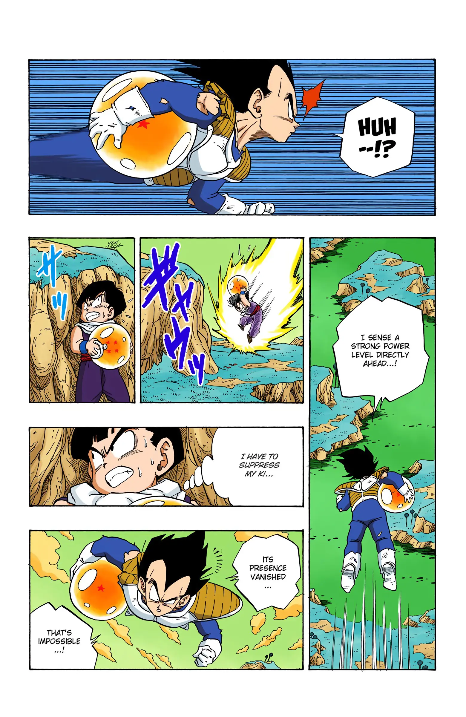 DBZ Frieza Saga Colored Manga, chapter 269, page 4