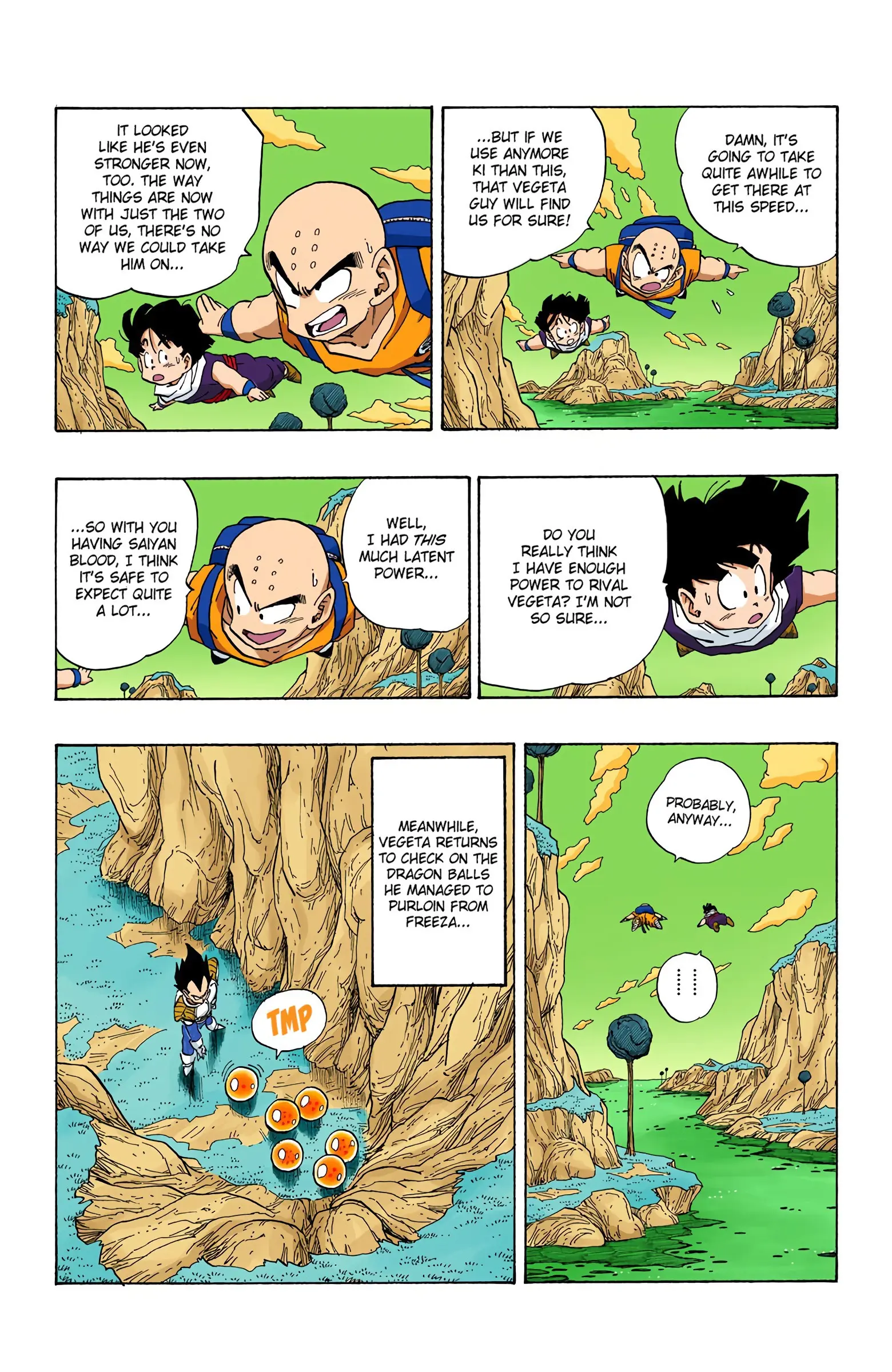DBZ Frieza Saga Colored Manga, chapter 270, page 4