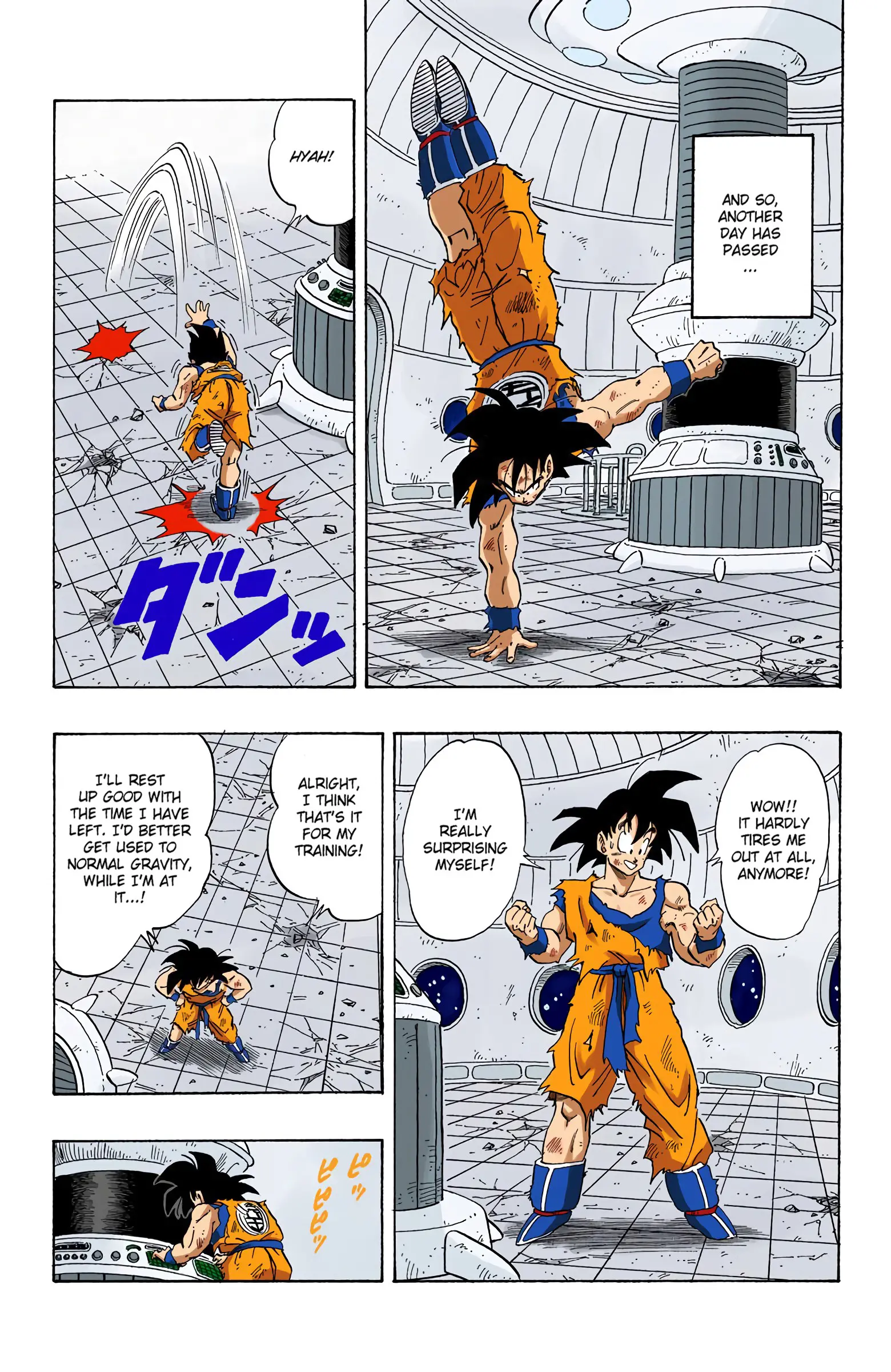 DBZ Frieza Saga Colored Manga, chapter 270, page 11