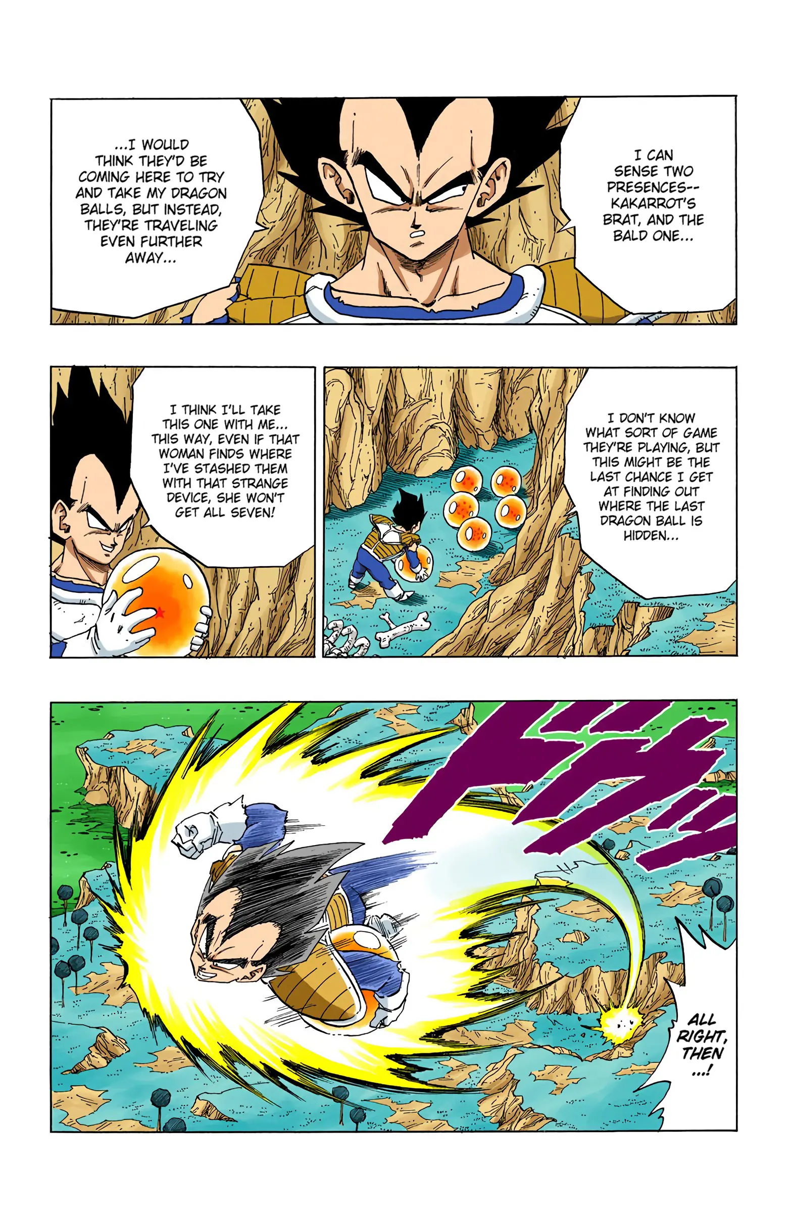 DBZ Frieza Saga Colored Manga, chapter 271, page 2