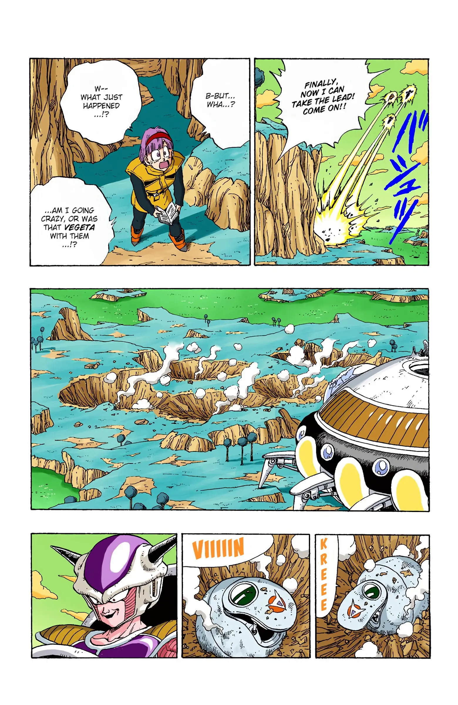 DBZ Frieza Saga Colored Manga, chapter 272, page 3