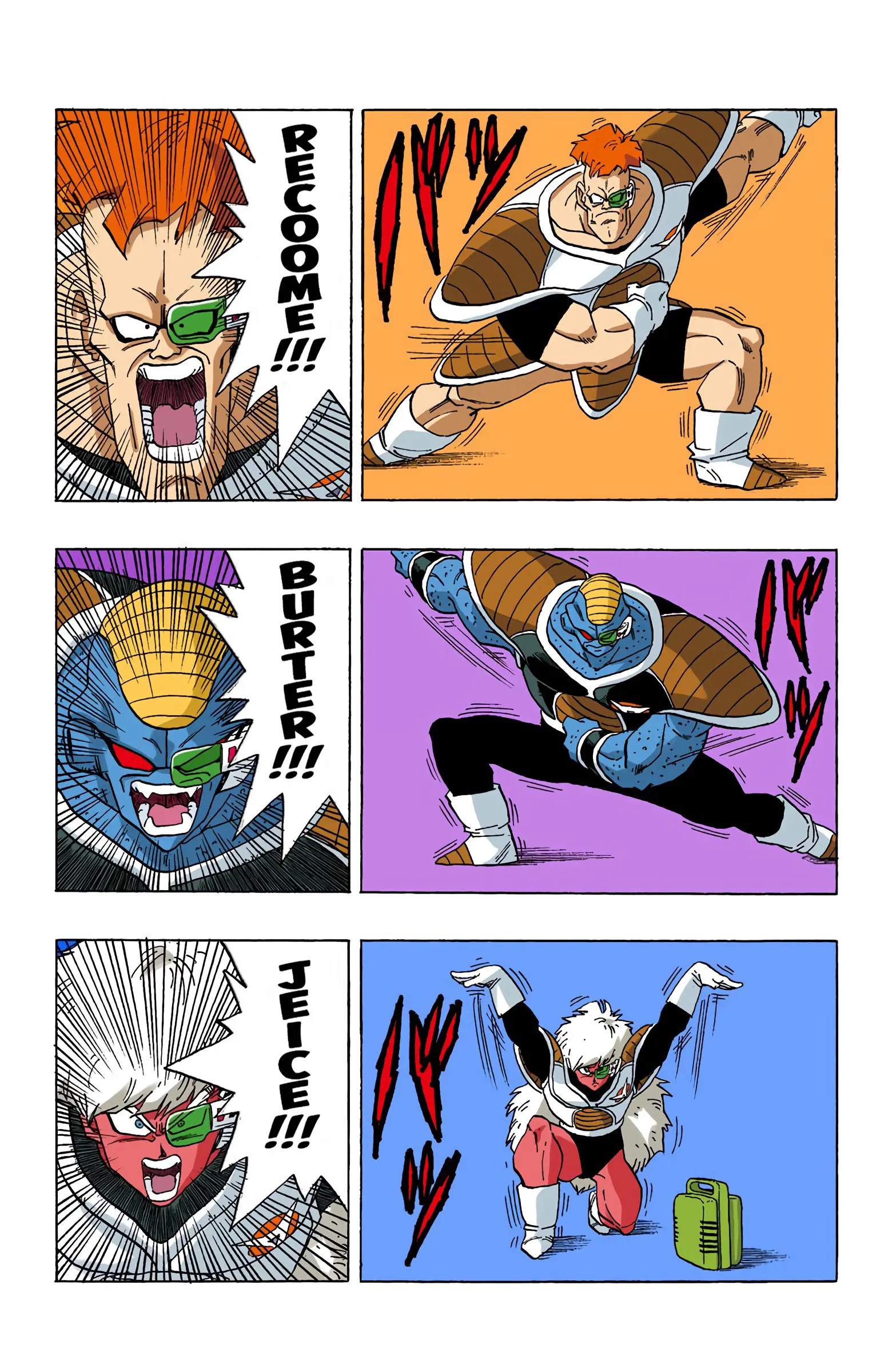 DBZ Frieza Saga Colored Manga, chapter 272, page 6