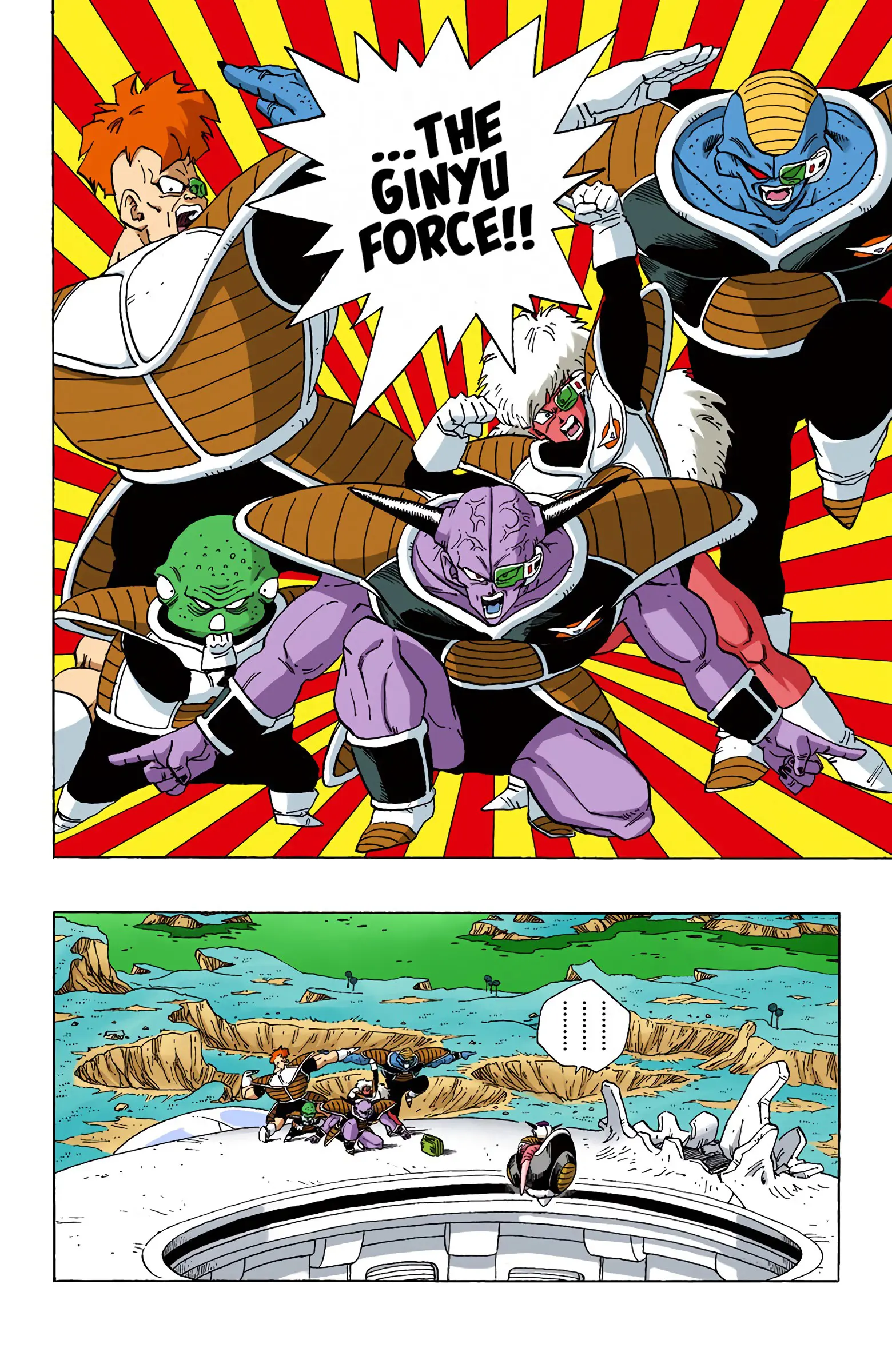 DBZ Frieza Saga Colored Manga, chapter 272, page 8