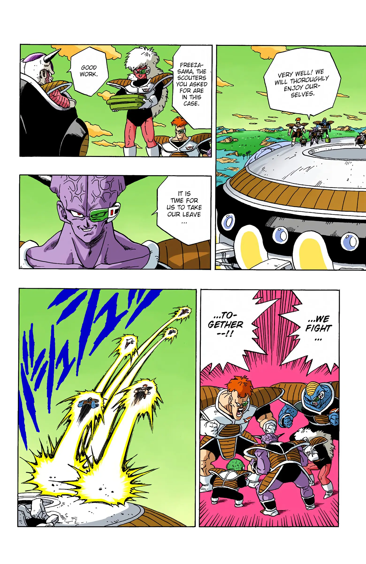 DBZ Frieza Saga Colored Manga, chapter 272, page 10
