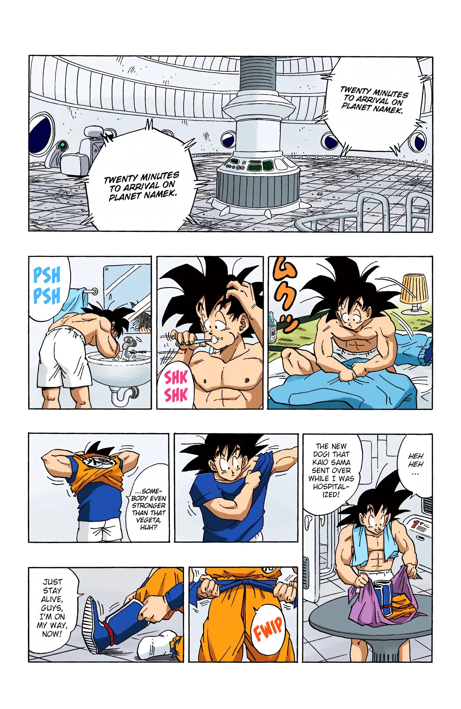 DBZ Frieza Saga Colored Manga, chapter 272, page 12