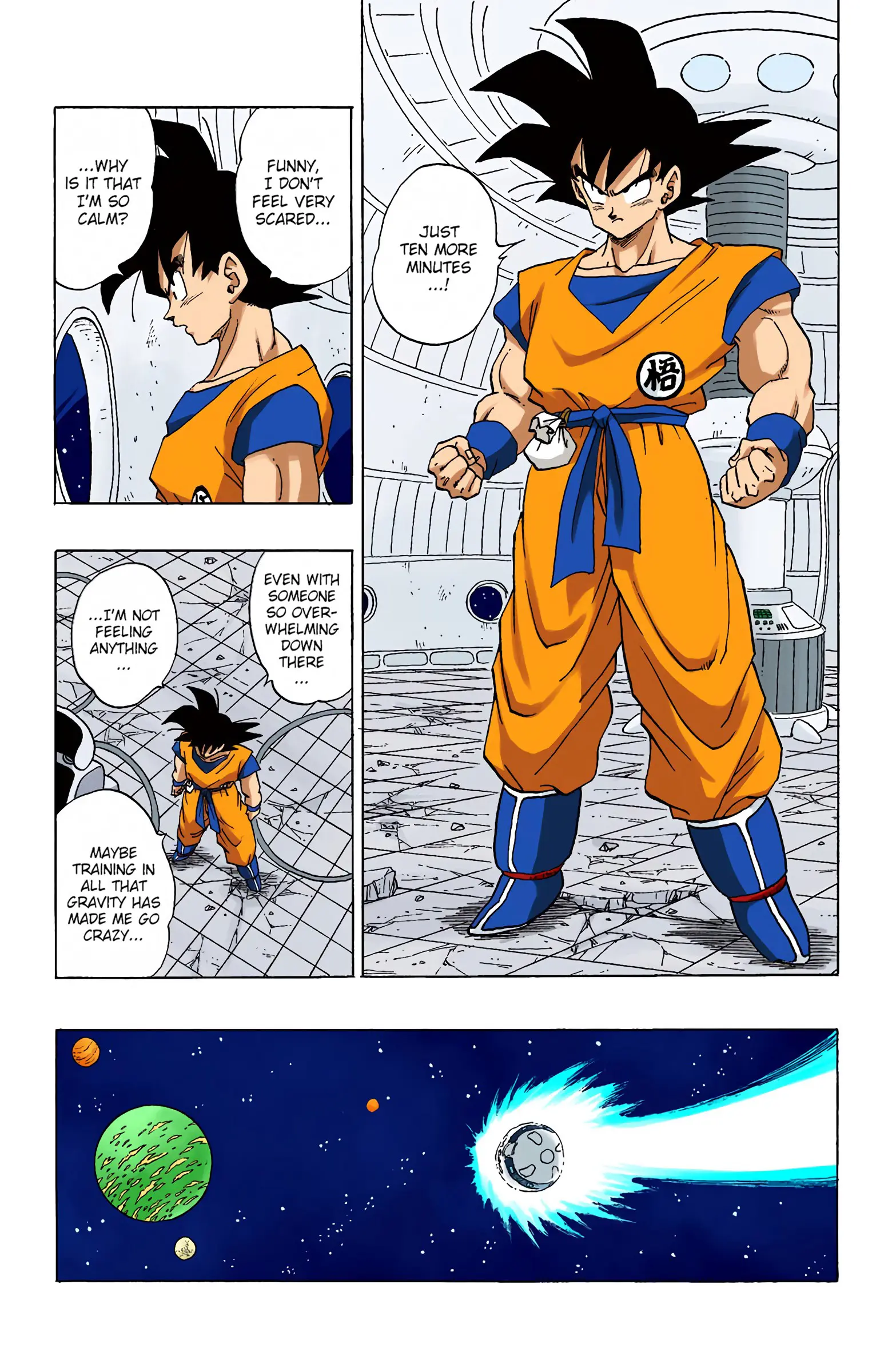 DBZ Frieza Saga Colored Manga, chapter 272, page 13