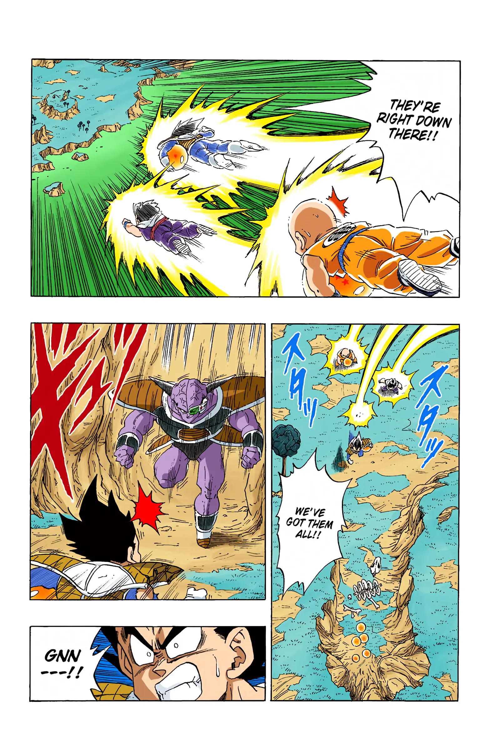 DBZ Frieza Saga Colored Manga, chapter 272, page 14