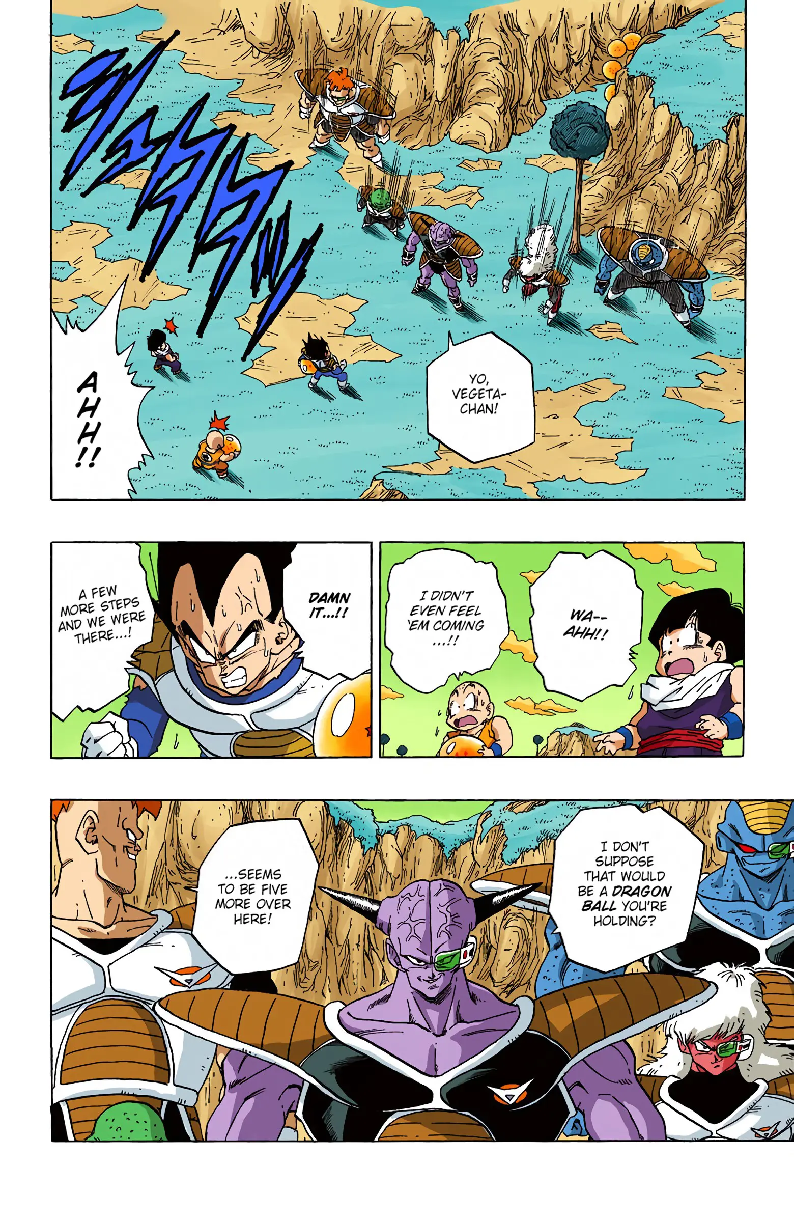 DBZ Frieza Saga Colored Manga, chapter 272, page 15