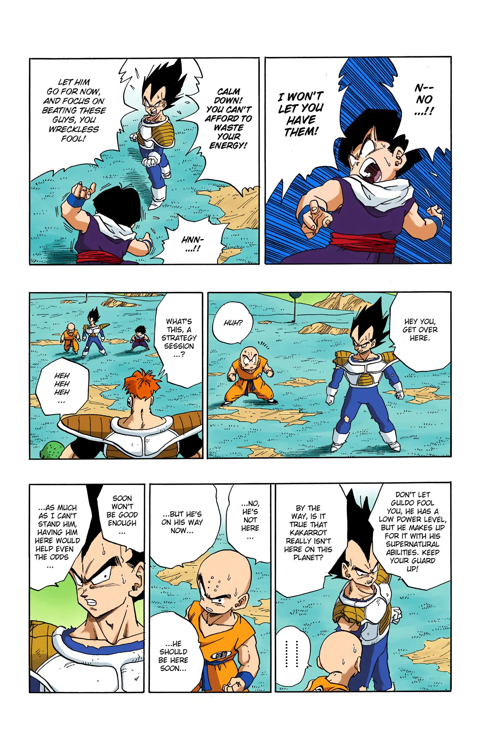 DBZ Frieza Saga Colored Manga, chapter 273, page 11
