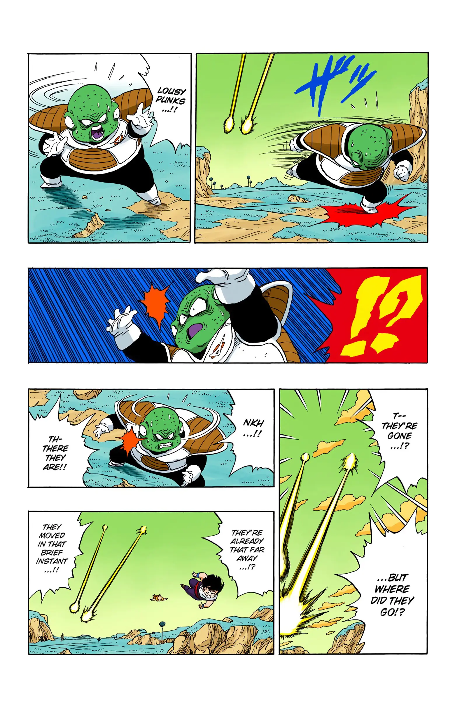 DBZ Frieza Saga Colored Manga, chapter 274, page 3