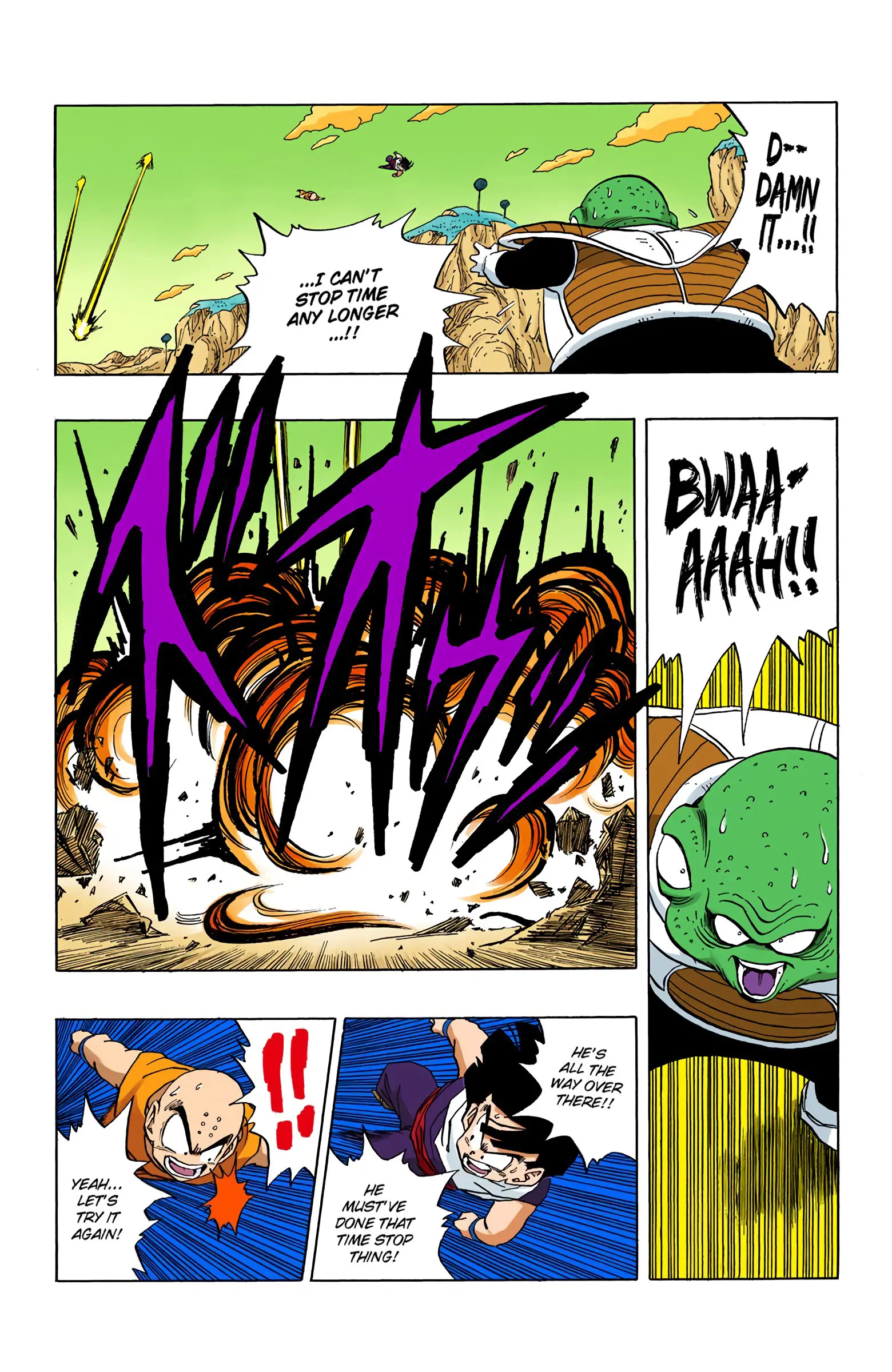 DBZ Frieza Saga Colored Manga, chapter 274, page 4