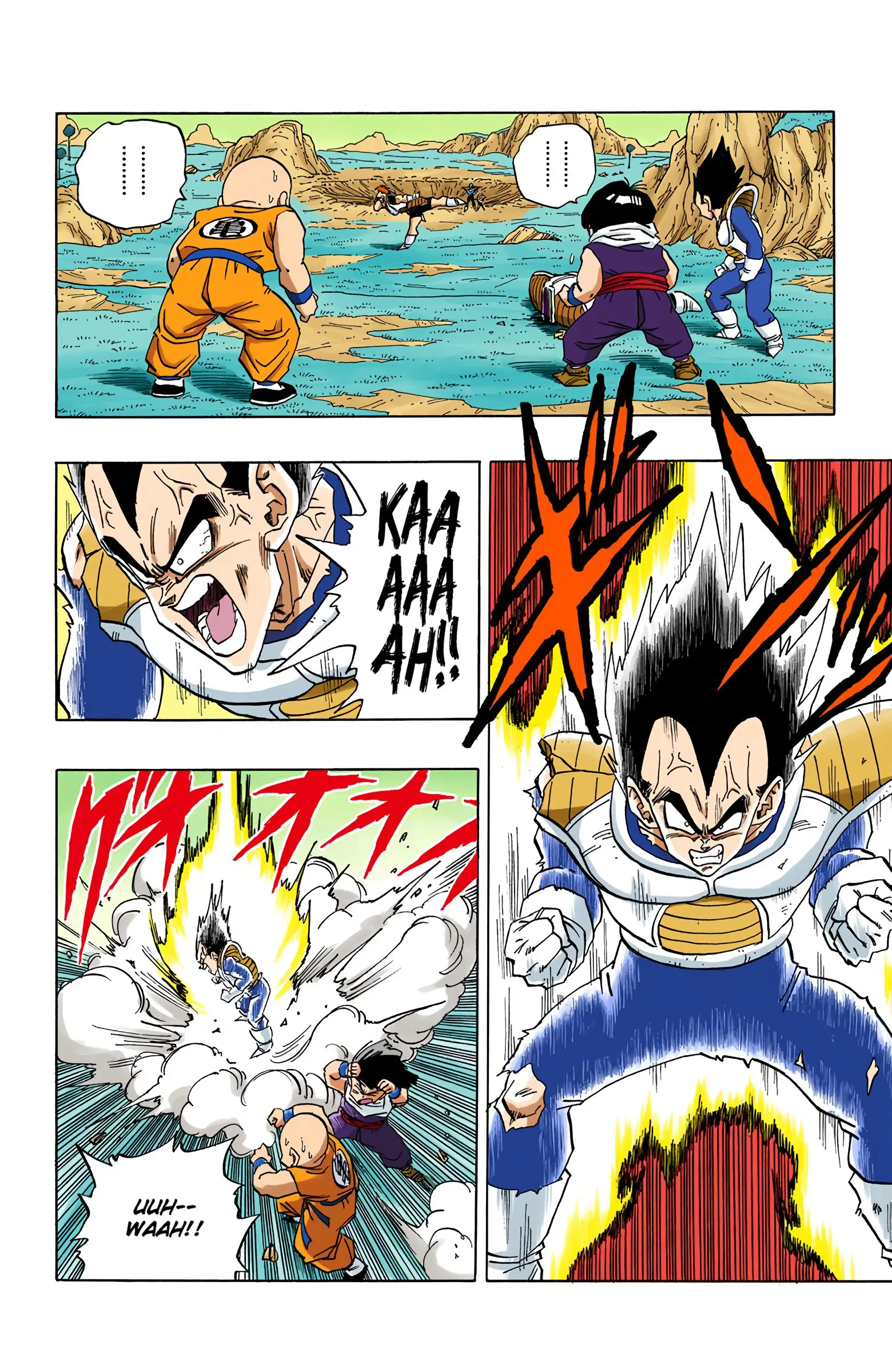 DBZ Frieza Saga Colored Manga, chapter 275, page 4