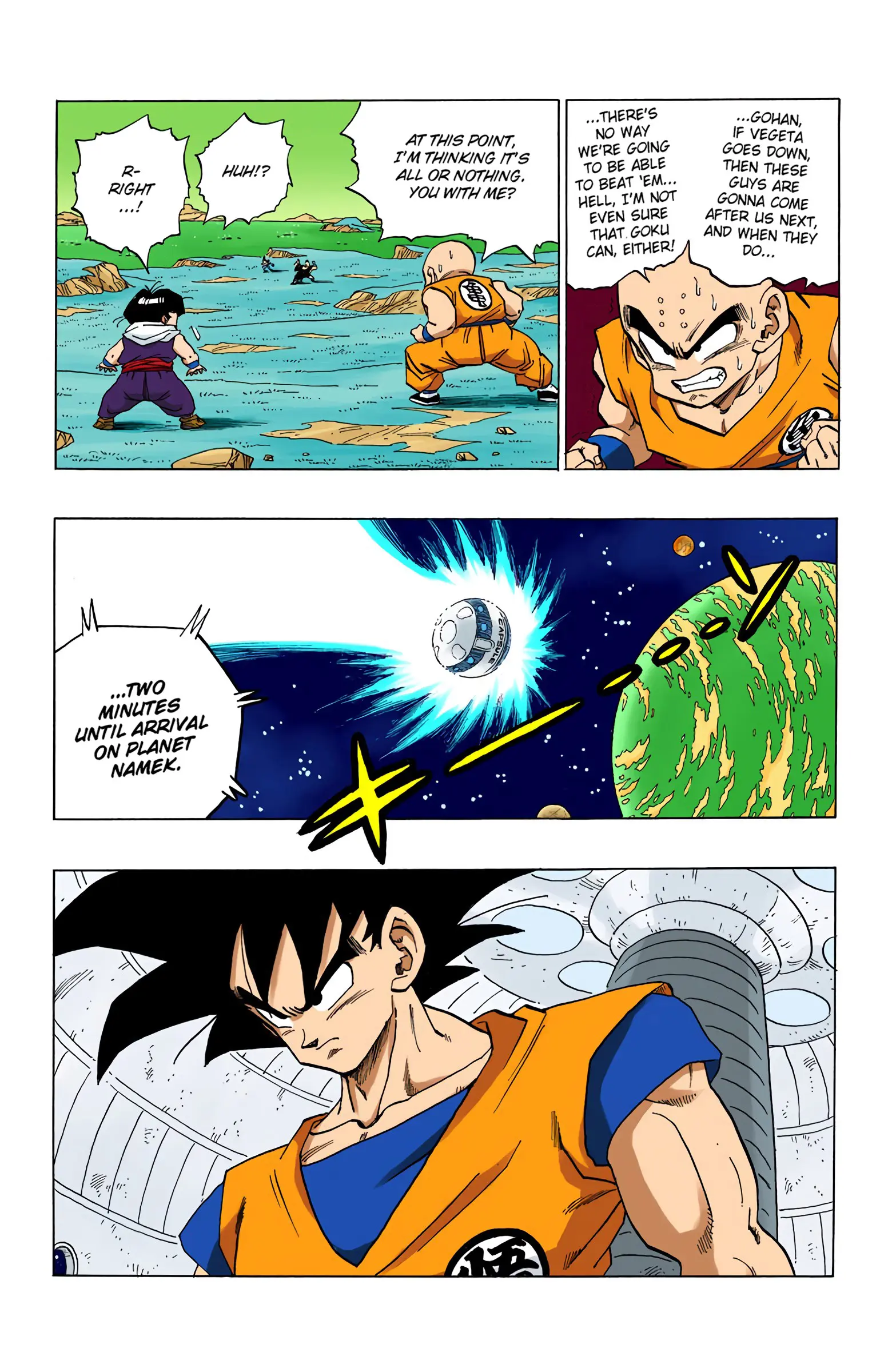 DBZ Frieza Saga Colored Manga, chapter 276, page 15