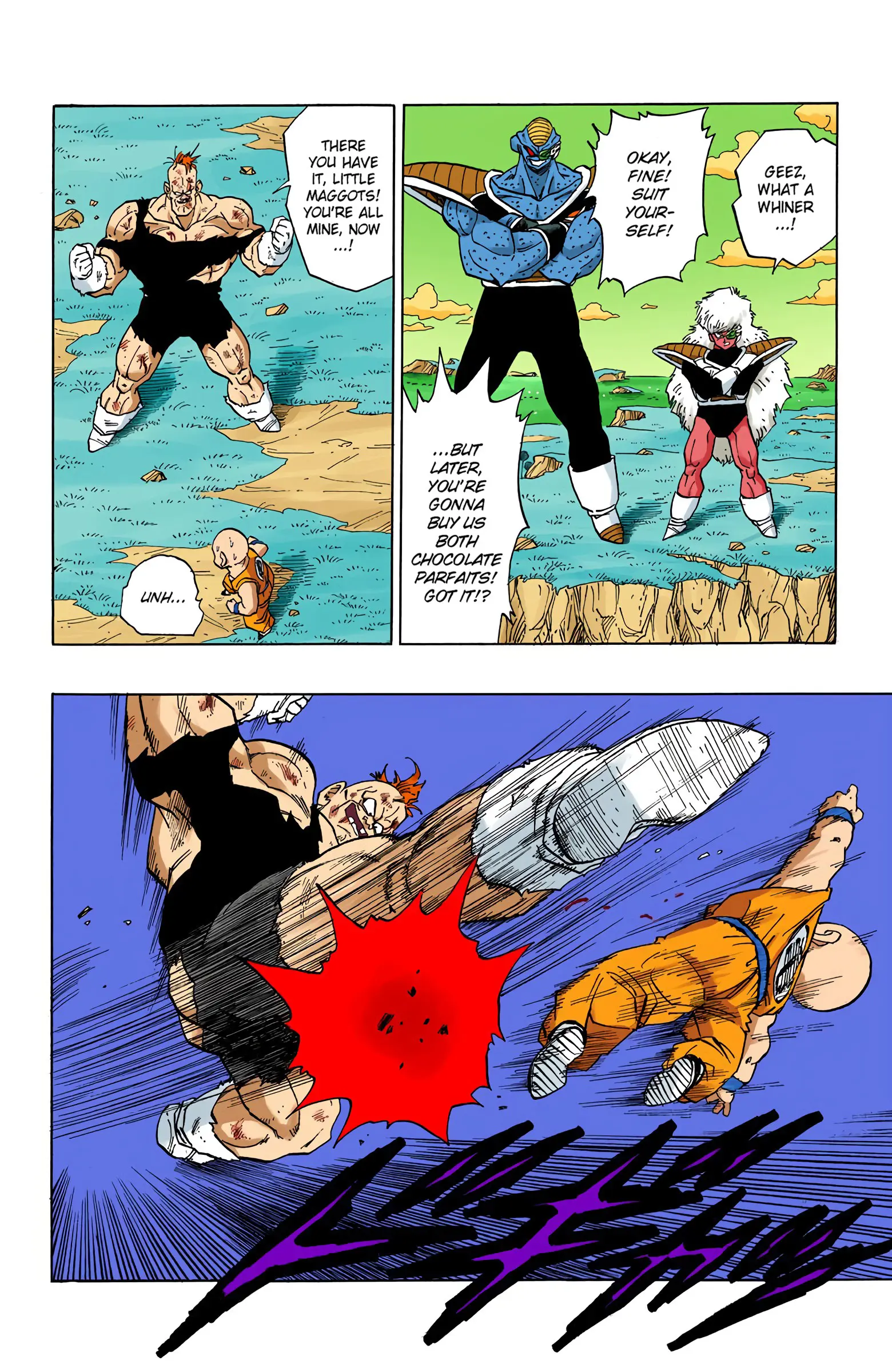 DBZ Frieza Saga Colored Manga, chapter 277, page 8