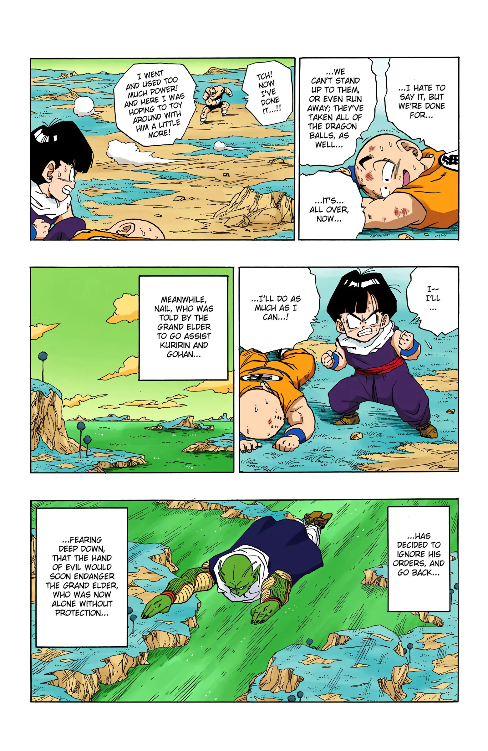 DBZ Frieza Saga Colored Manga, chapter 277, page 10
