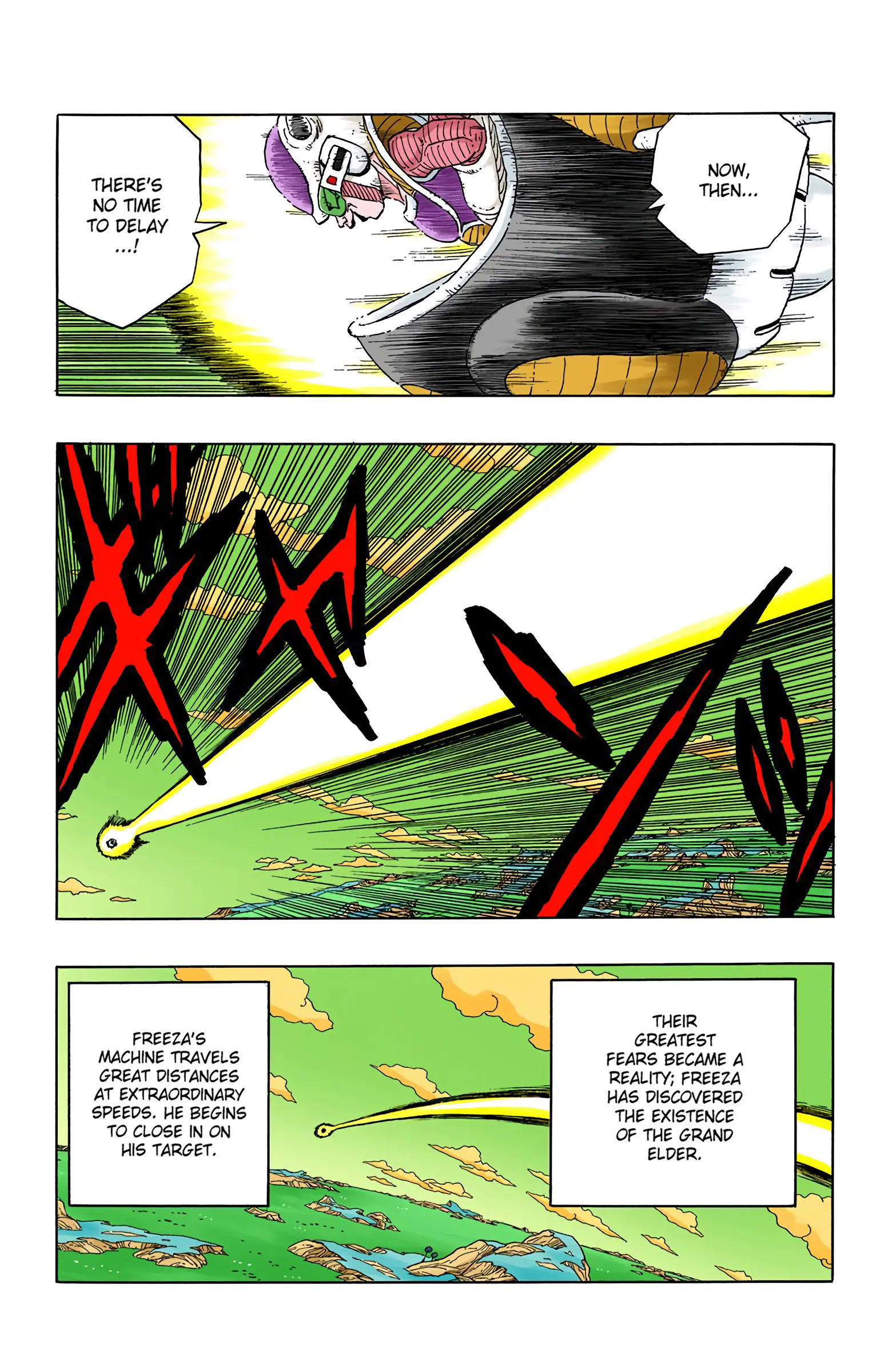 DBZ Frieza Saga Colored Manga, chapter 278, page 7