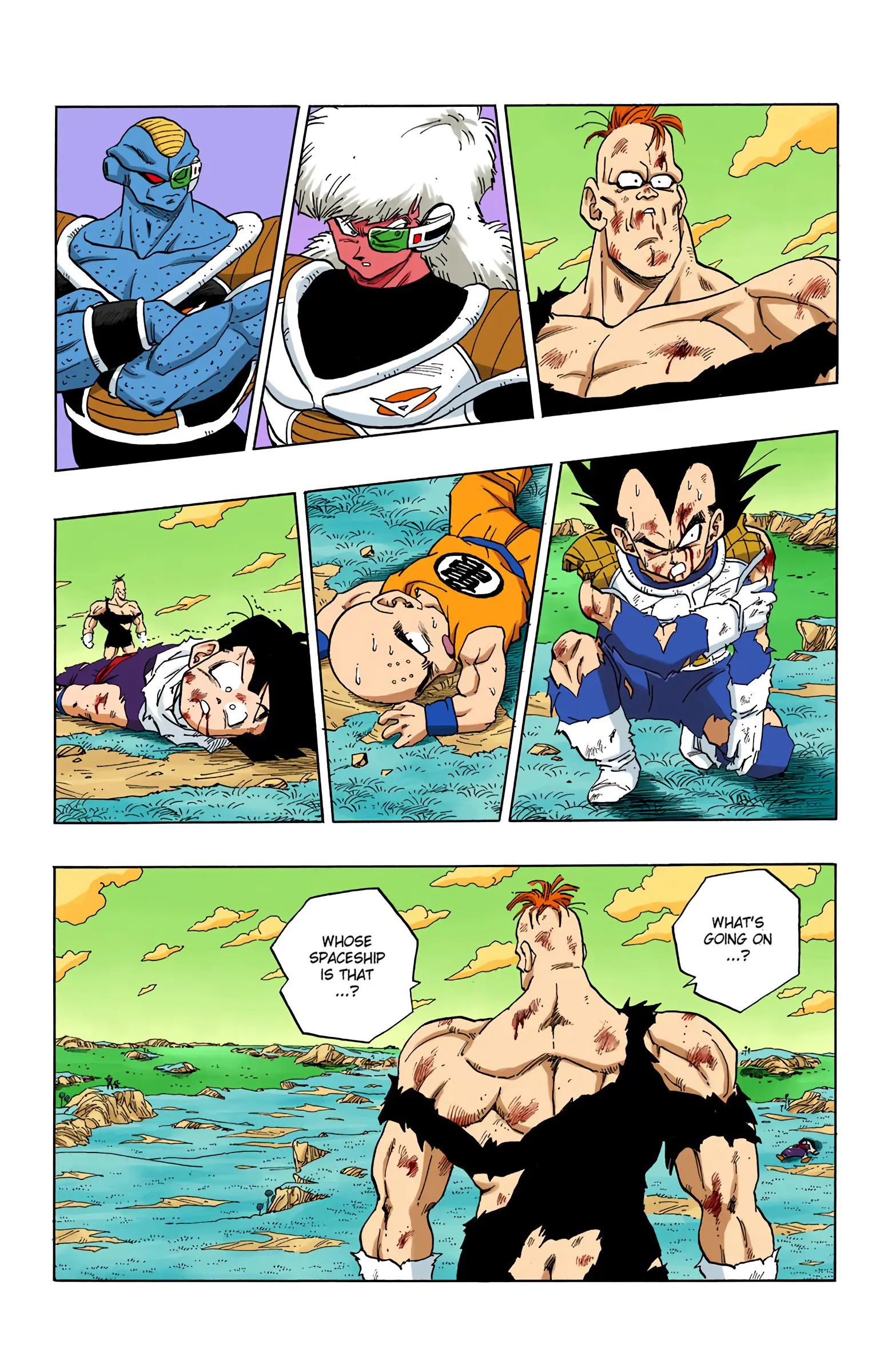 DBZ Frieza Saga Colored Manga, chapter 279, page 2