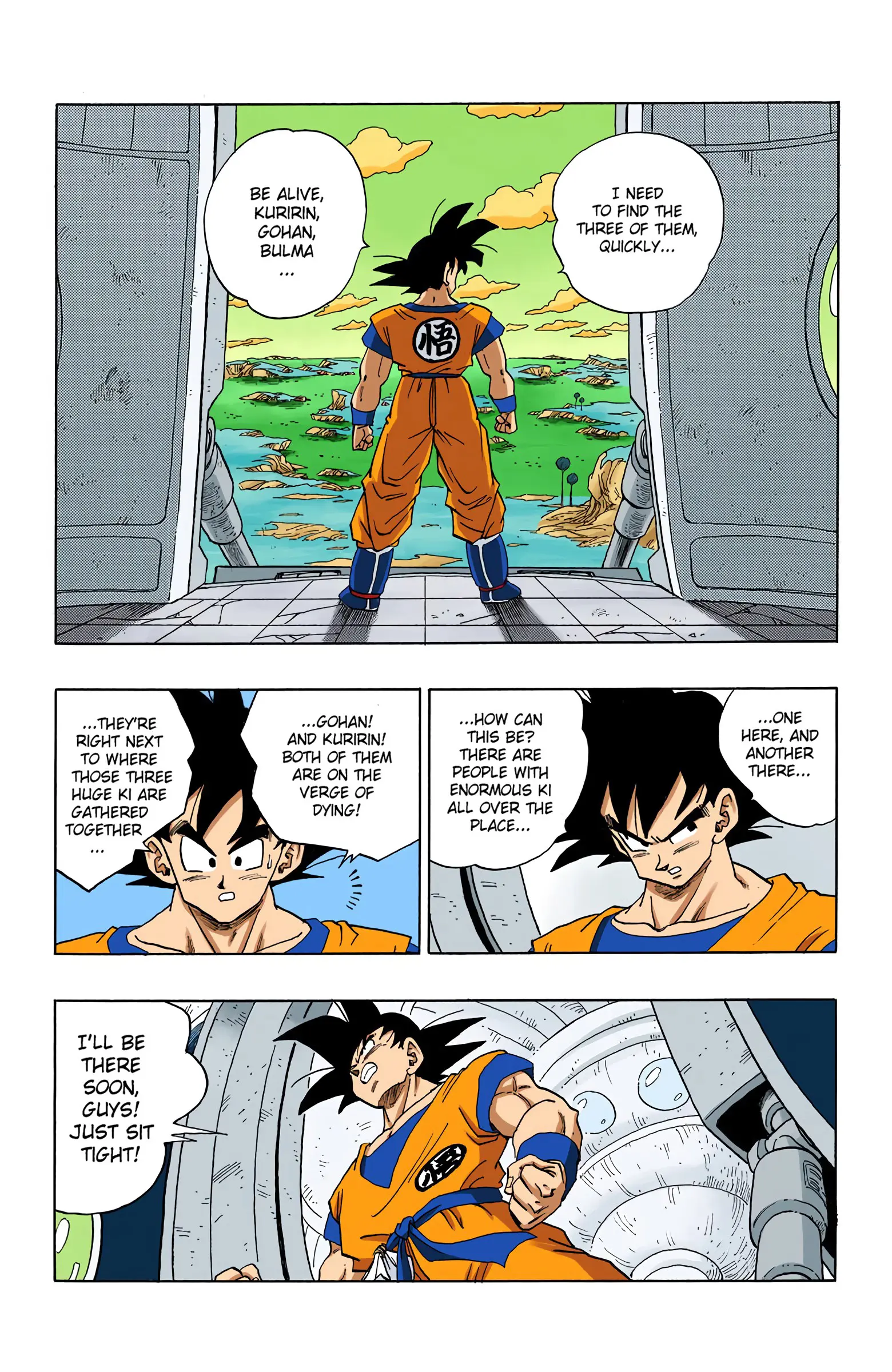 DBZ Frieza Saga Colored Manga, chapter 279, page 5