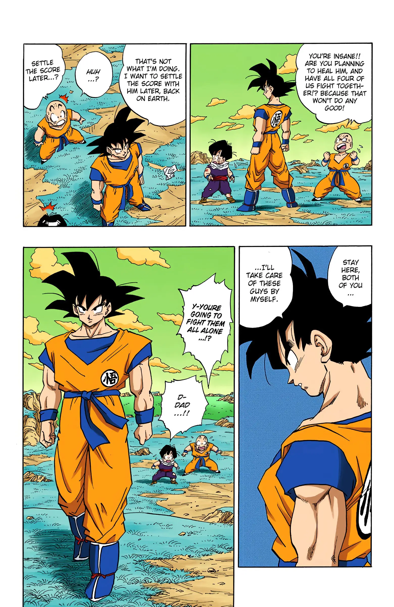 DBZ Frieza Saga Colored Manga, chapter 279, page 13