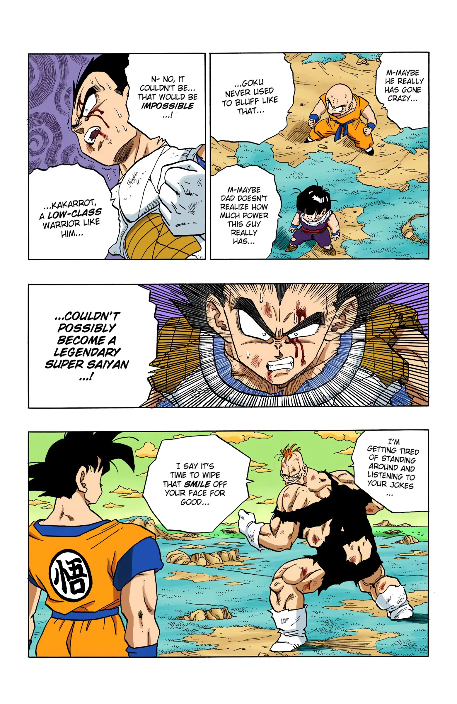 DBZ Frieza Saga Colored Manga, chapter 280, page 3