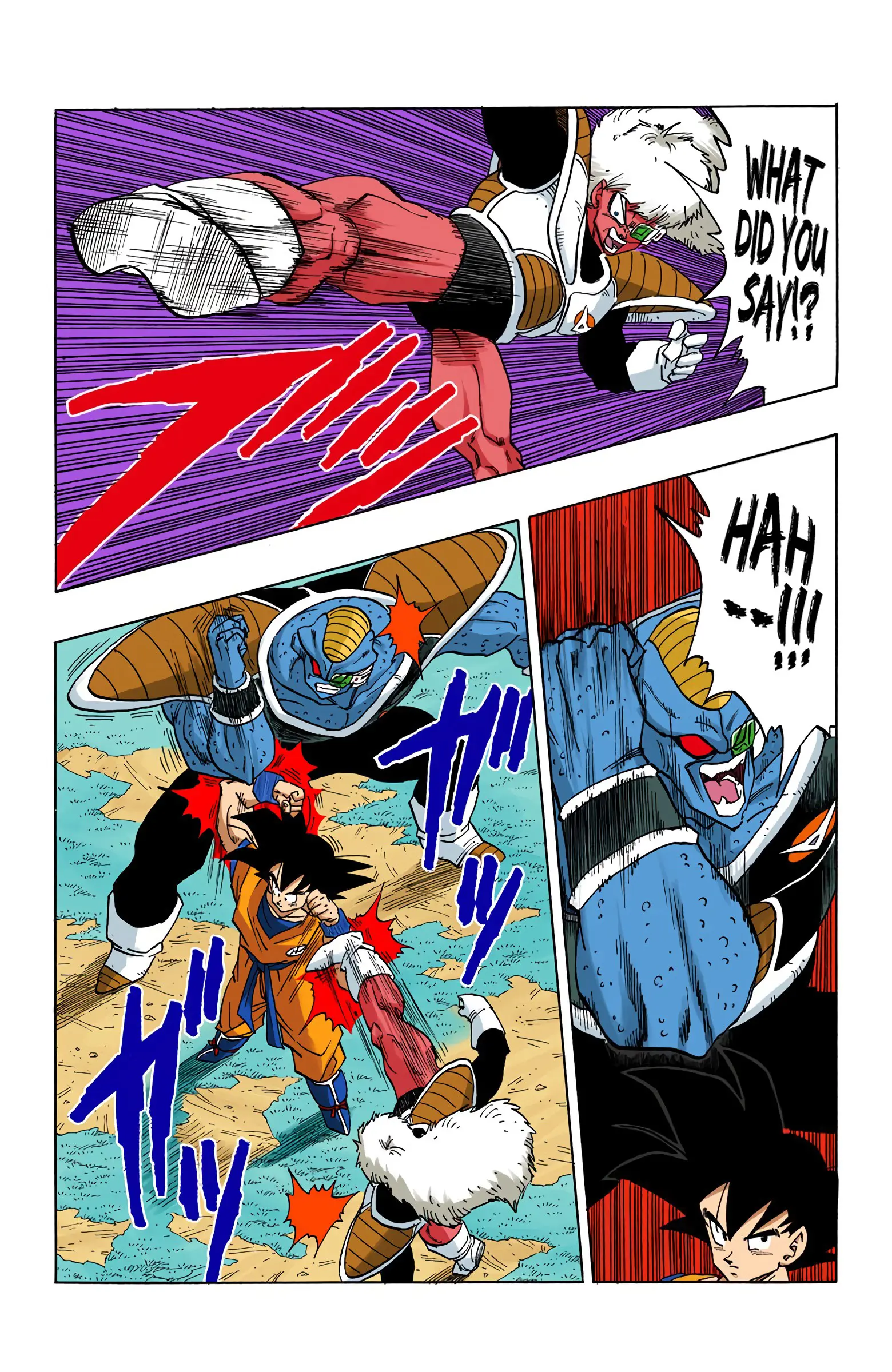DBZ Frieza Saga Colored Manga, chapter 281, page 7