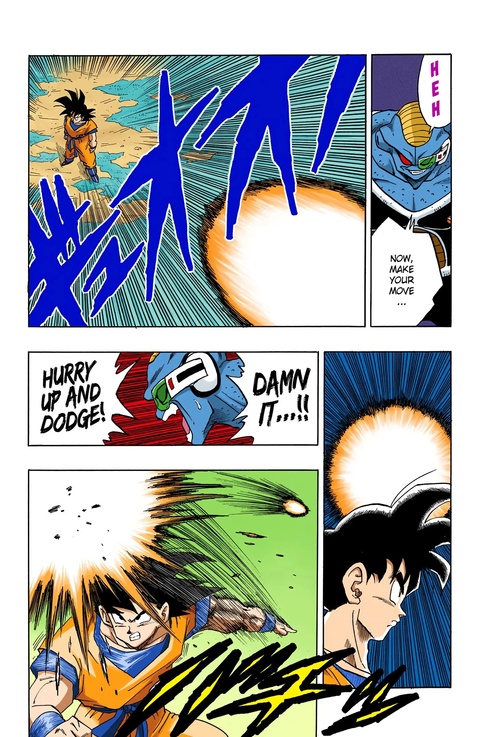 DBZ Frieza Saga Colored Manga, chapter 281, page 14