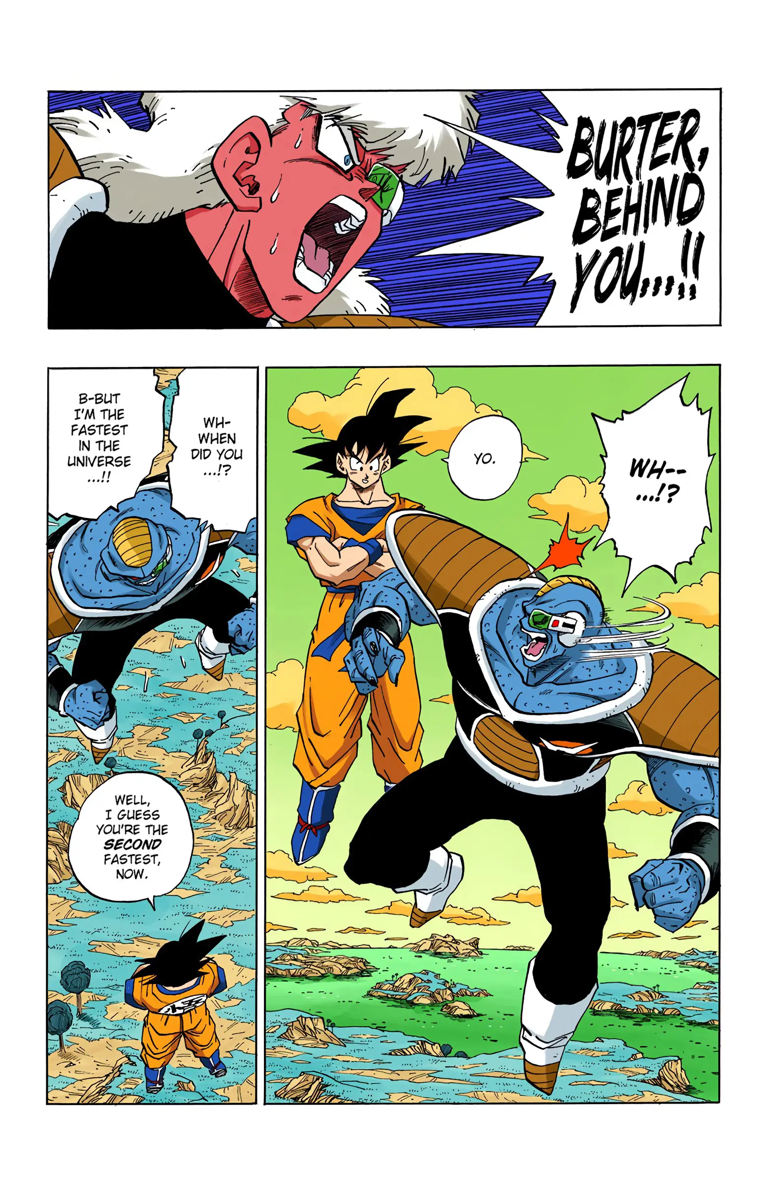 DBZ Frieza Saga Colored Manga, chapter 282, page 3