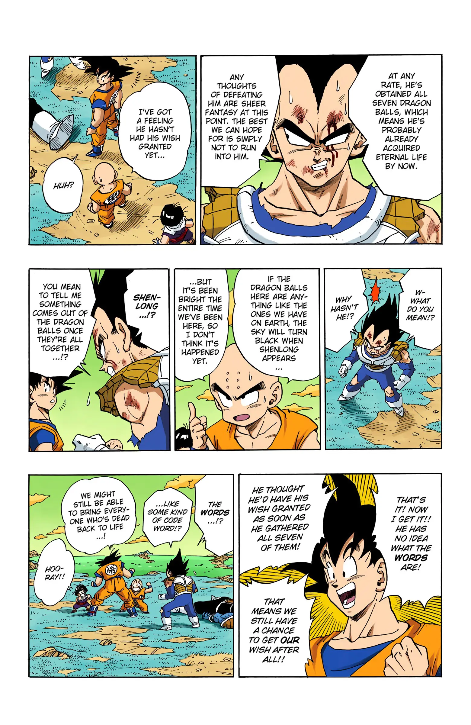 DBZ Frieza Saga Colored Manga, chapter 283, page 3