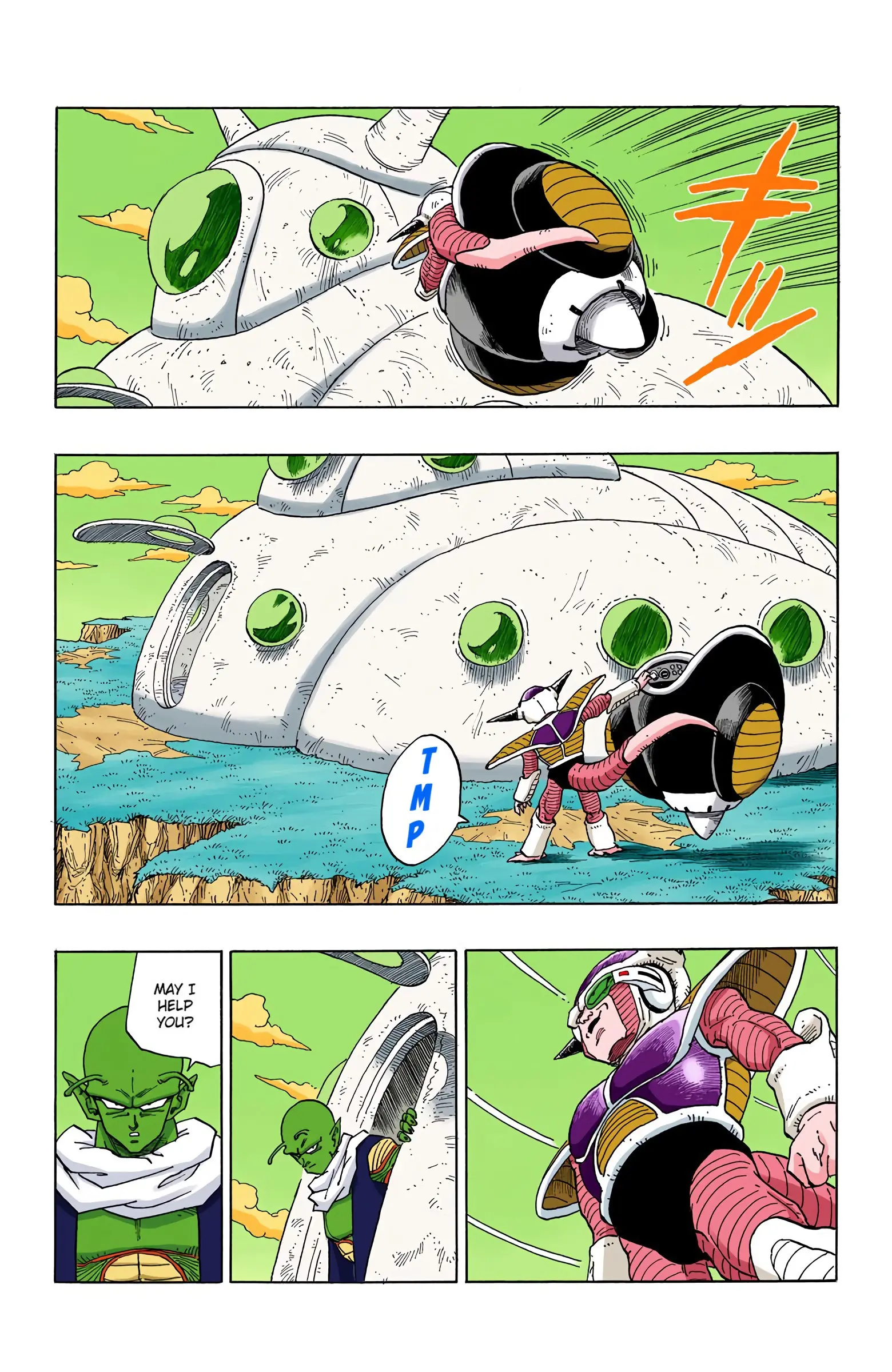 DBZ Frieza Saga Colored Manga, chapter 285, page 11
