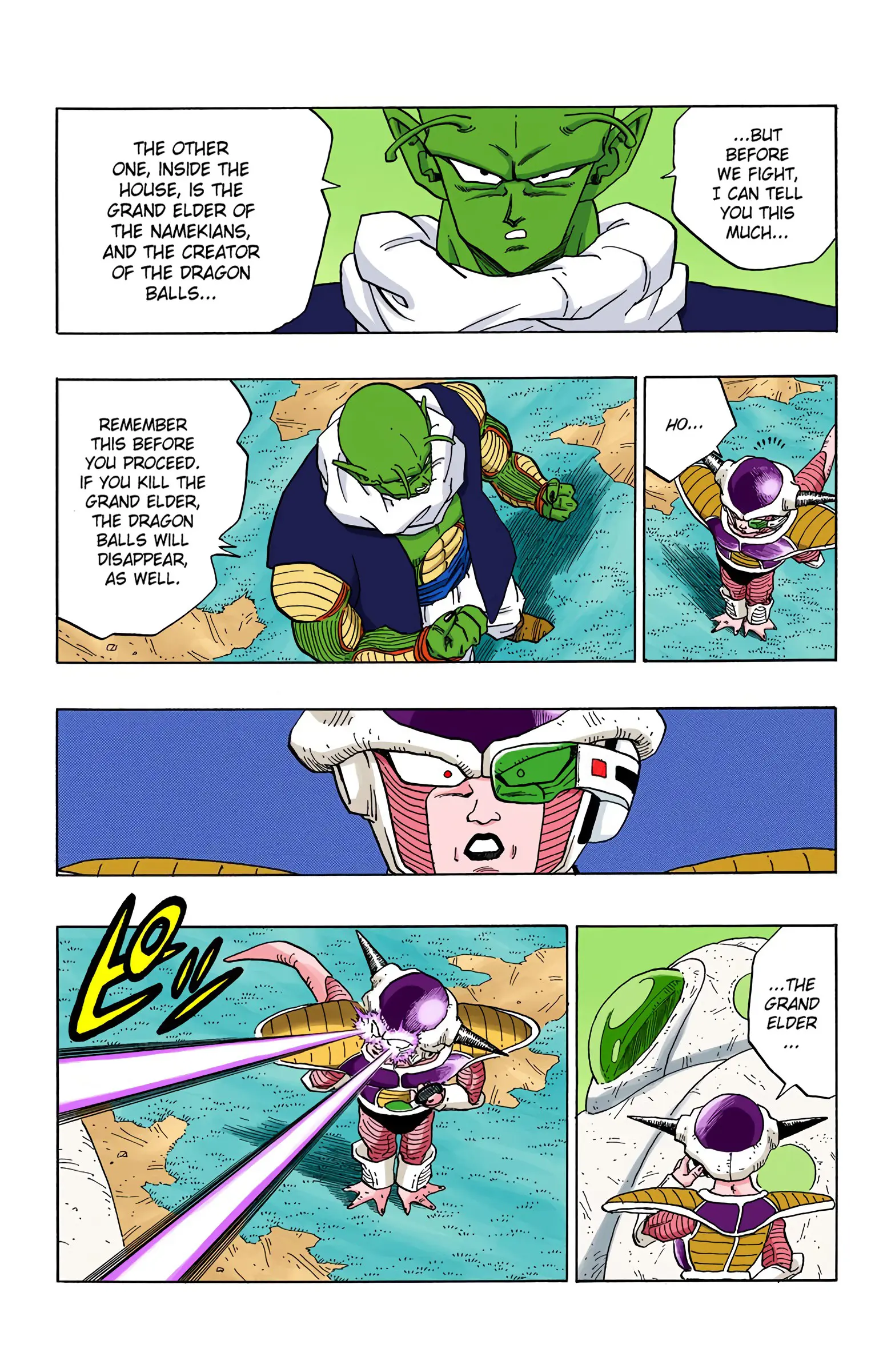 DBZ Frieza Saga Colored Manga, chapter 285, page 13