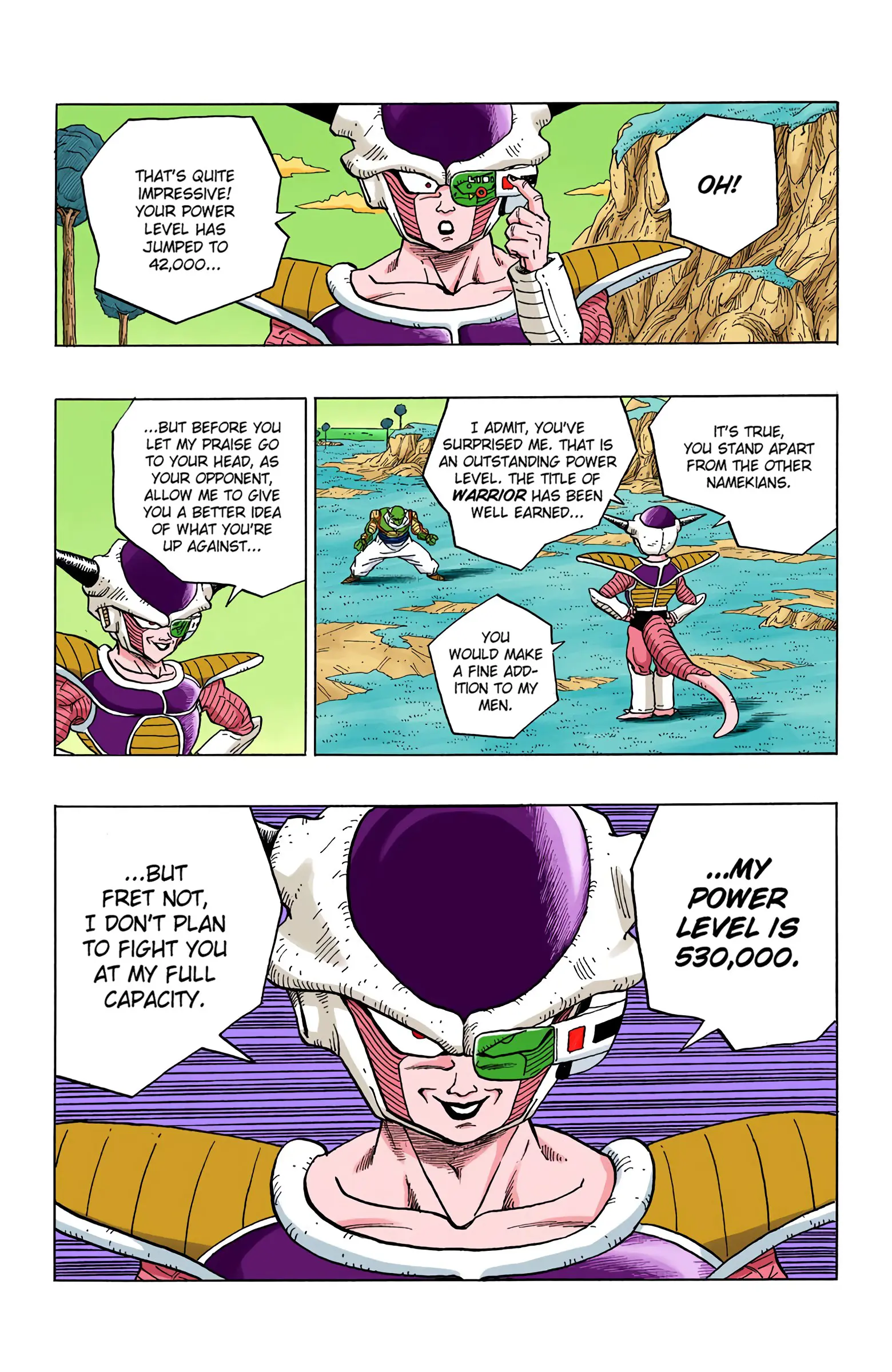 DBZ Frieza Saga Colored Manga, chapter 286, page 6