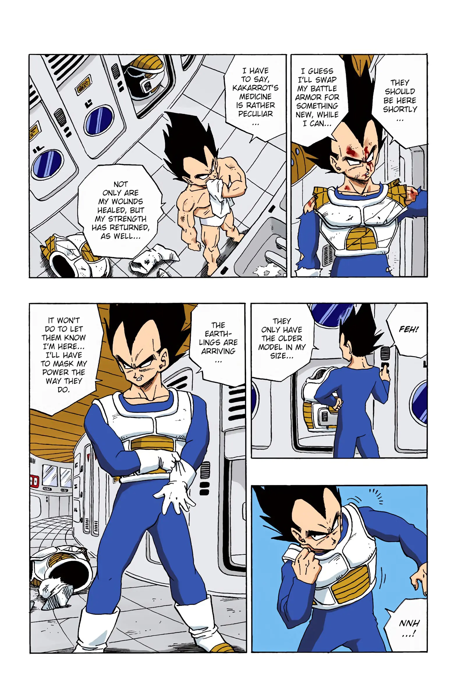 DBZ Frieza Saga Colored Manga, chapter 287, page 9